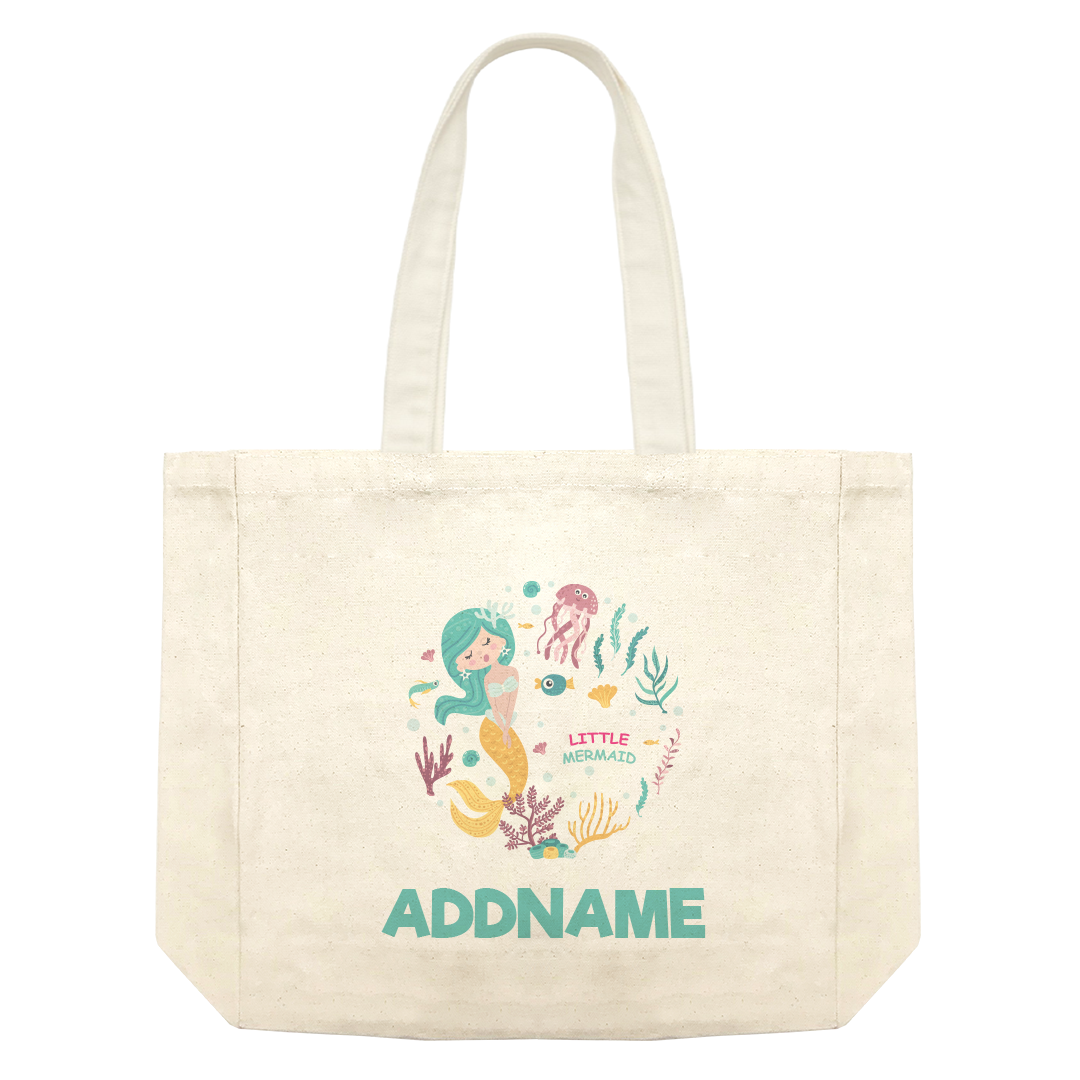 Pop Mermaid Shopping Bag