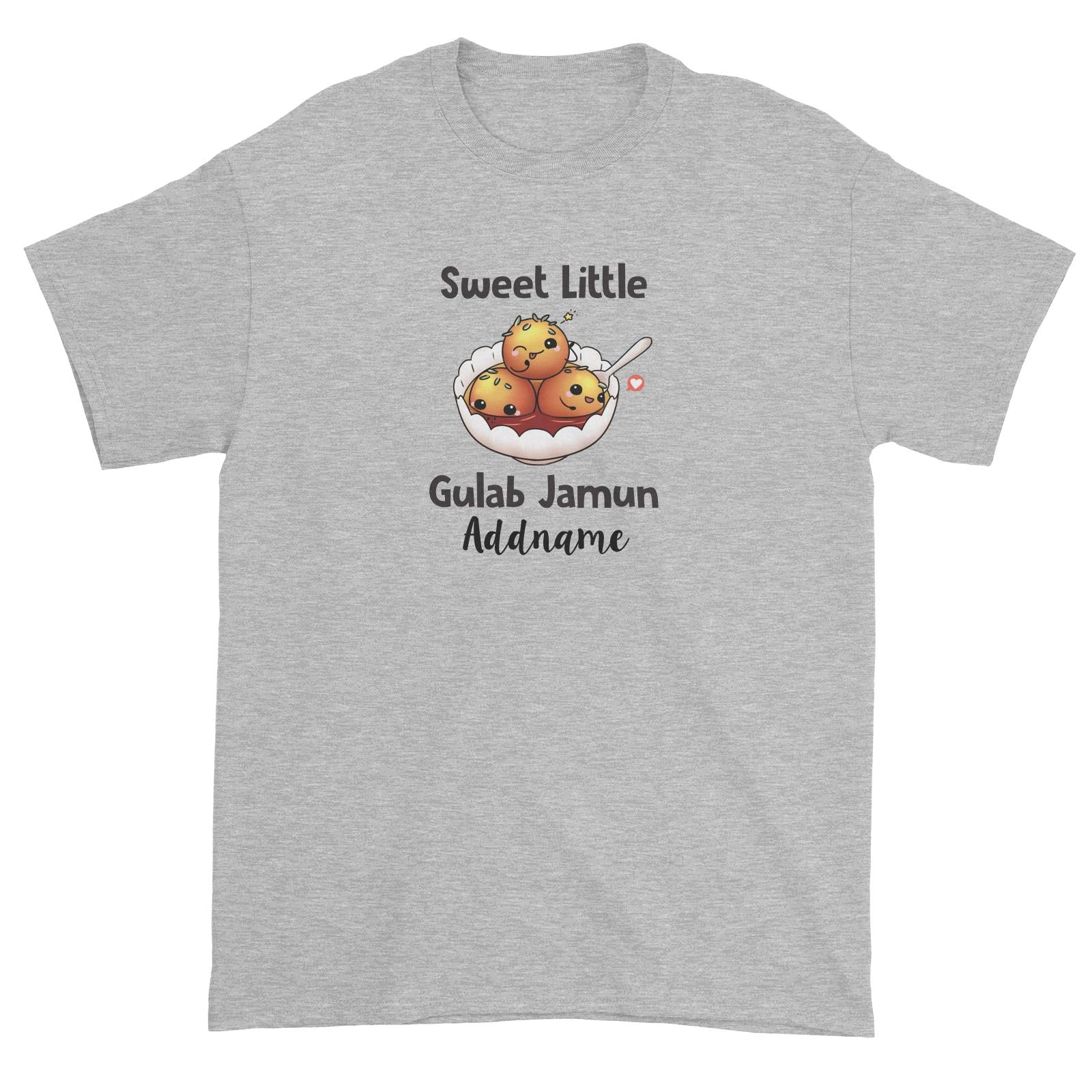 Deepavali Cute Sweet Little Gulab Jamun Addname Unisex T-Shirt