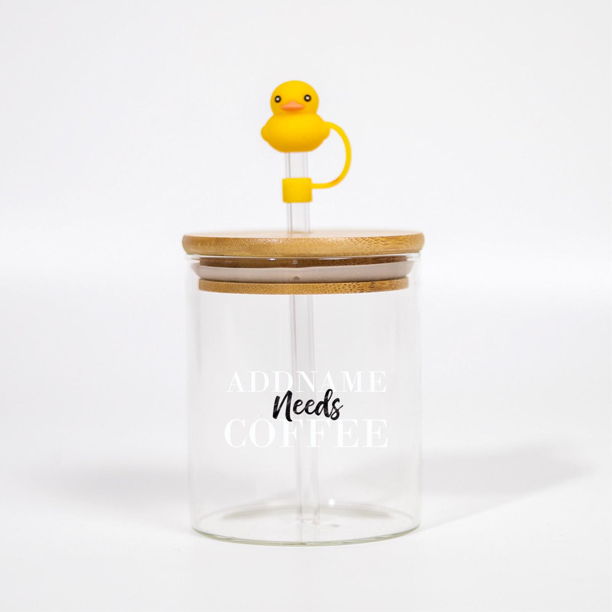 Marble Addname Need Coffee Canicup - Jet With White Text