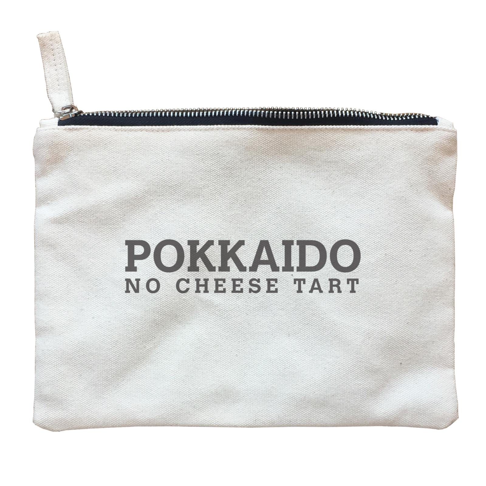 Slang Statement Pokkaido No Cheese Tart Accessories Zipper Pouch