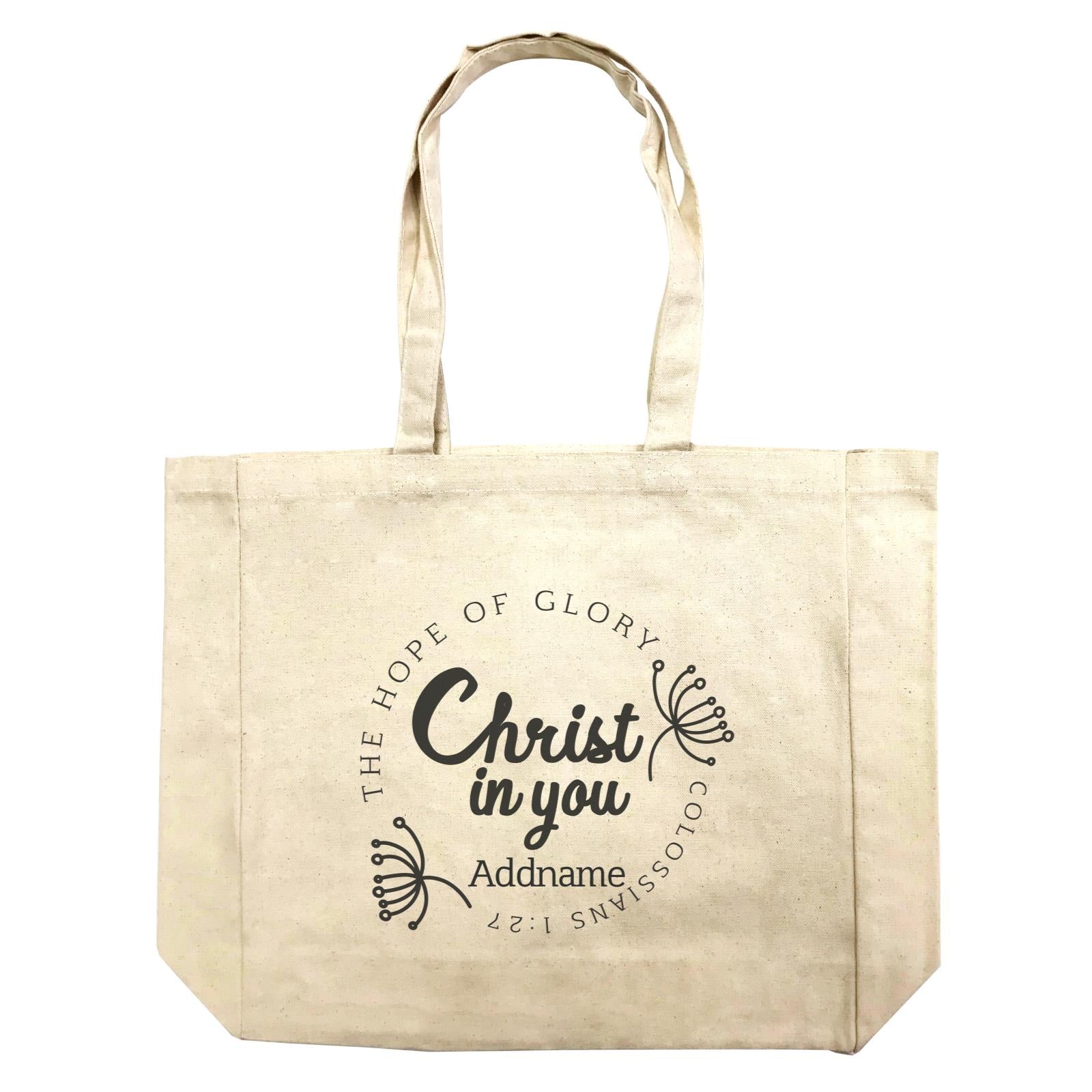 Christian Series The Hope Of Glory Christ In You Colossians 1.27 Addname Shopping Bag