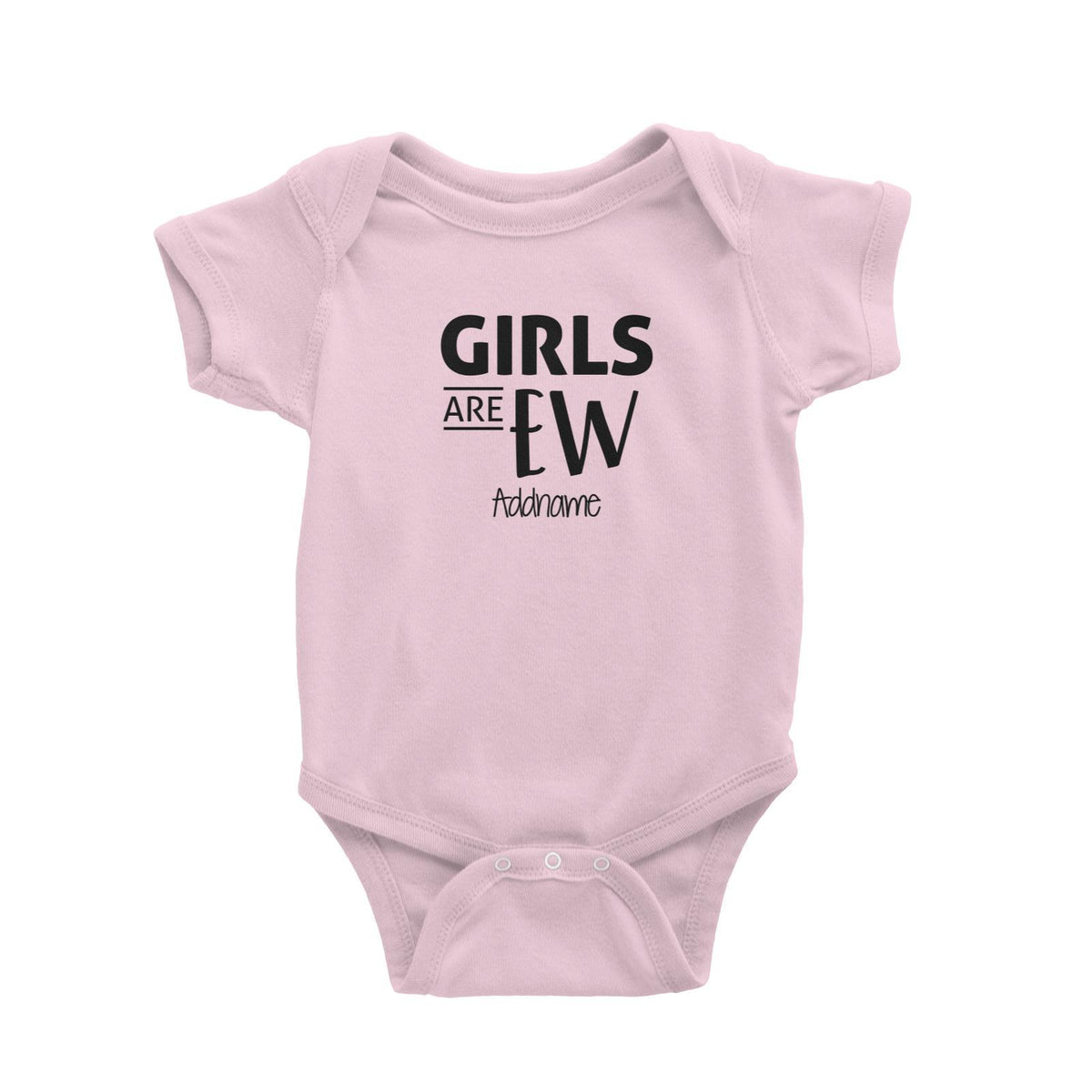 Girls Are Ew Addname Baby Romper