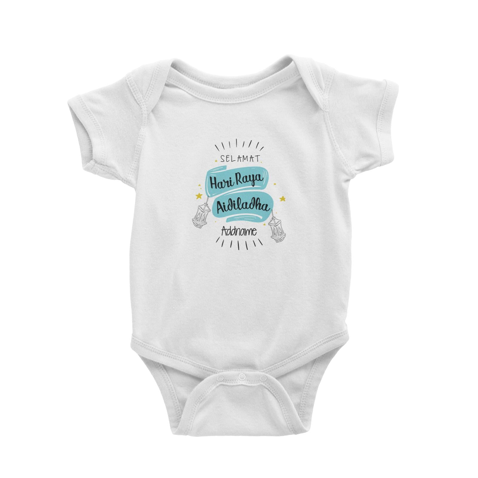 Raya Banner Selamat Hari Raya Aidiladha Addname Baby Romper