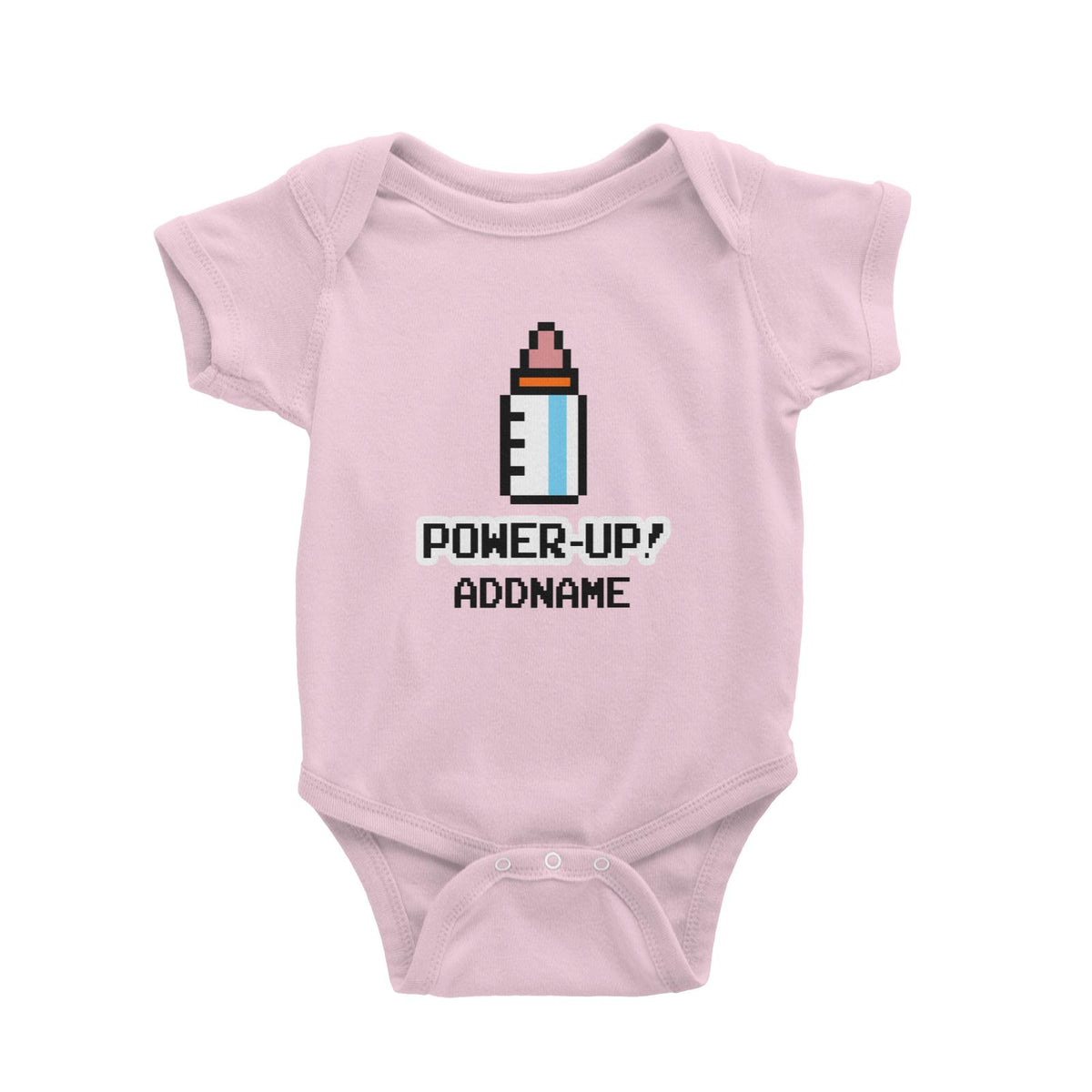 Power Up Milk Baby Romper