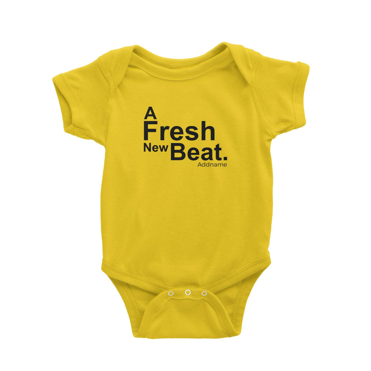 A Fresh New Beat Baby Romper