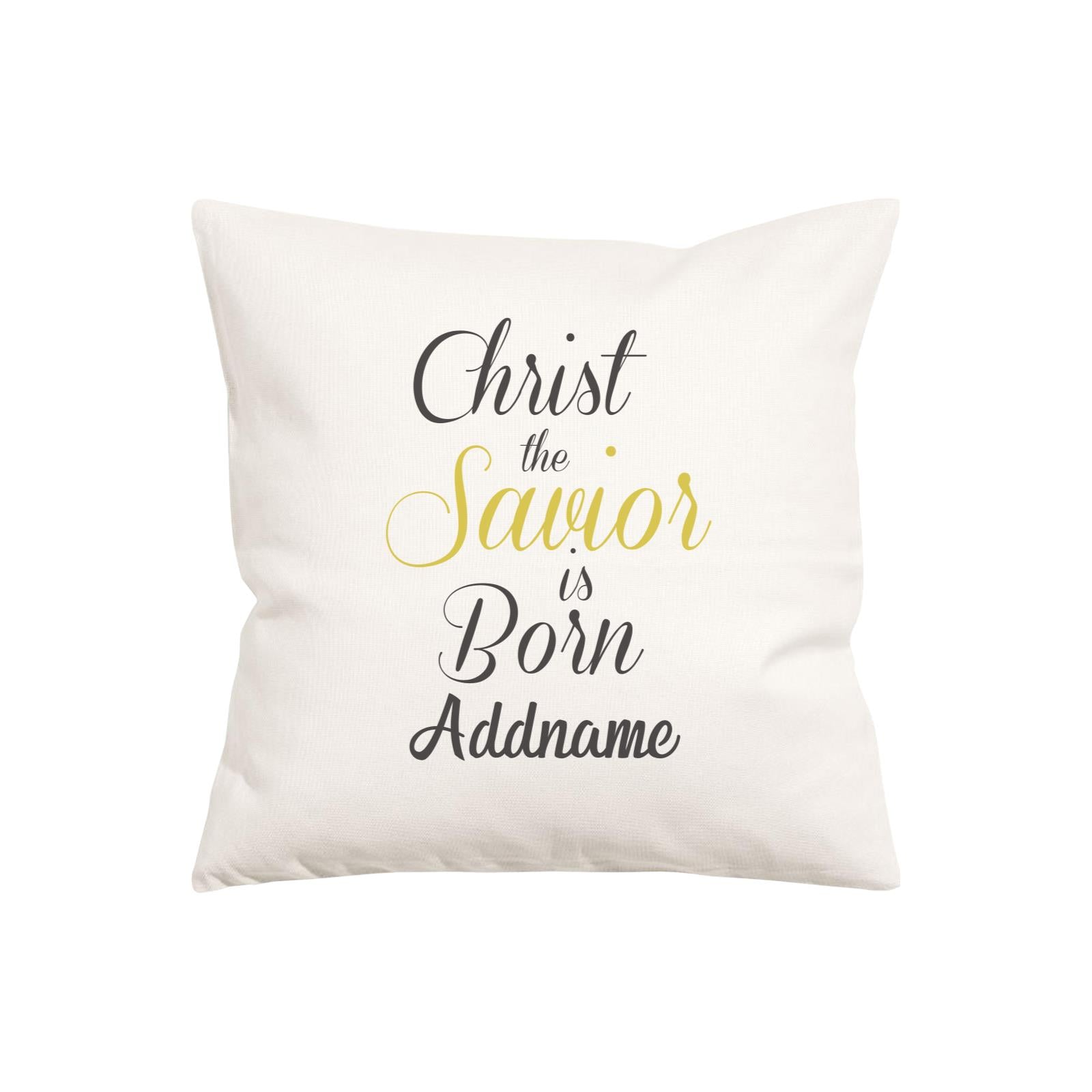 Xmas Christ the Savior is Born Pillow Pillow Cushion