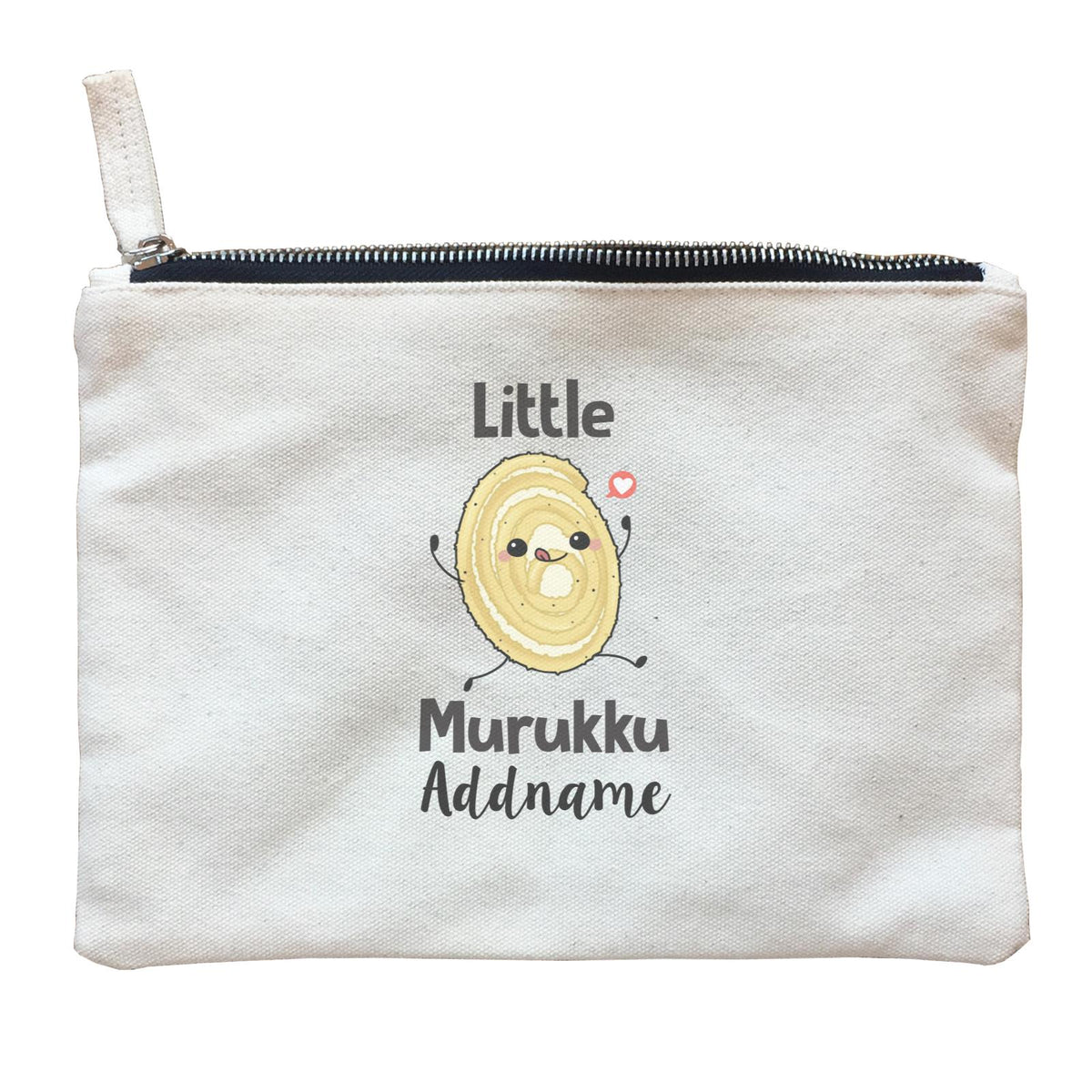 Deepavali Cute Little Murukku Addname Zipper Pouch
