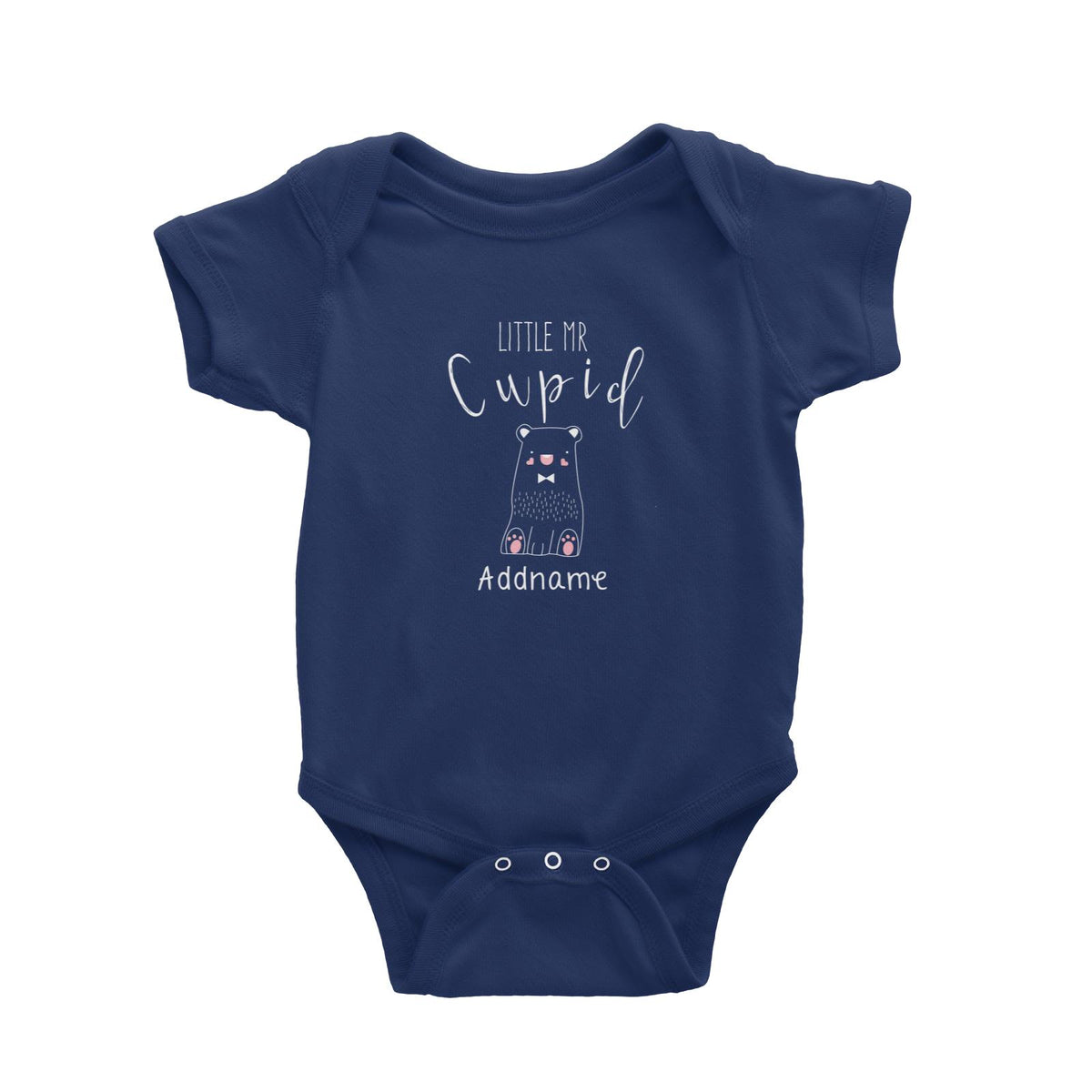Cute Animals and Friends Series 2 Bear Little Mr Cupid Addname Baby Romper