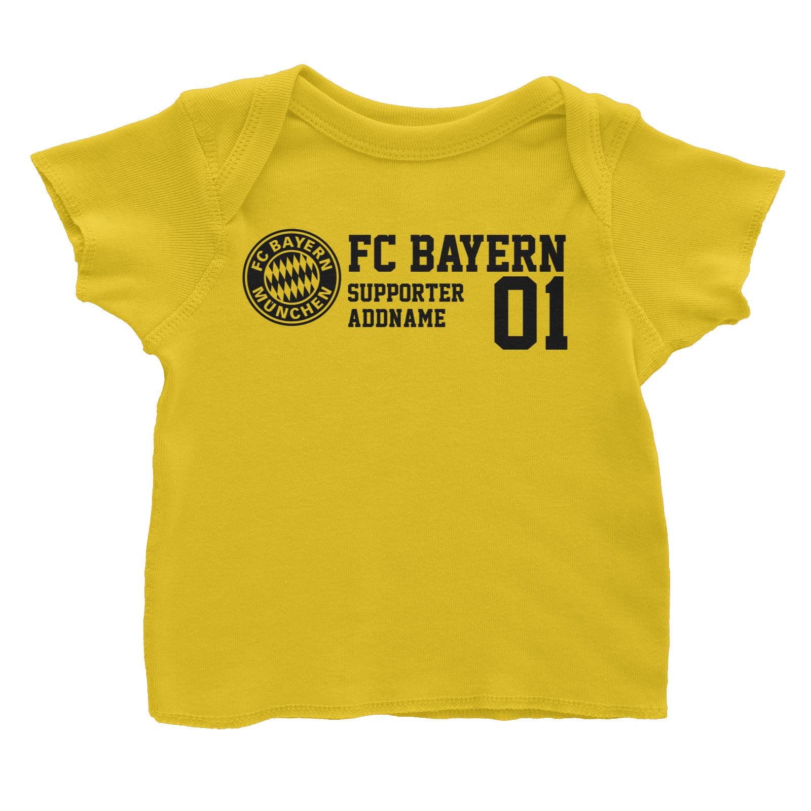 FC Bayern Football Supporter Addname Baby T-Shirt