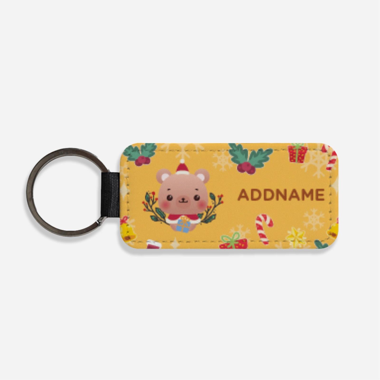 Christmas Cute Animal Series Classic Keychain - Bear