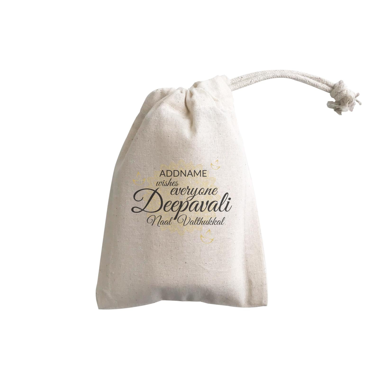 Addname Wishes Everyone Deepavali with Mandala GP Gift Pouch