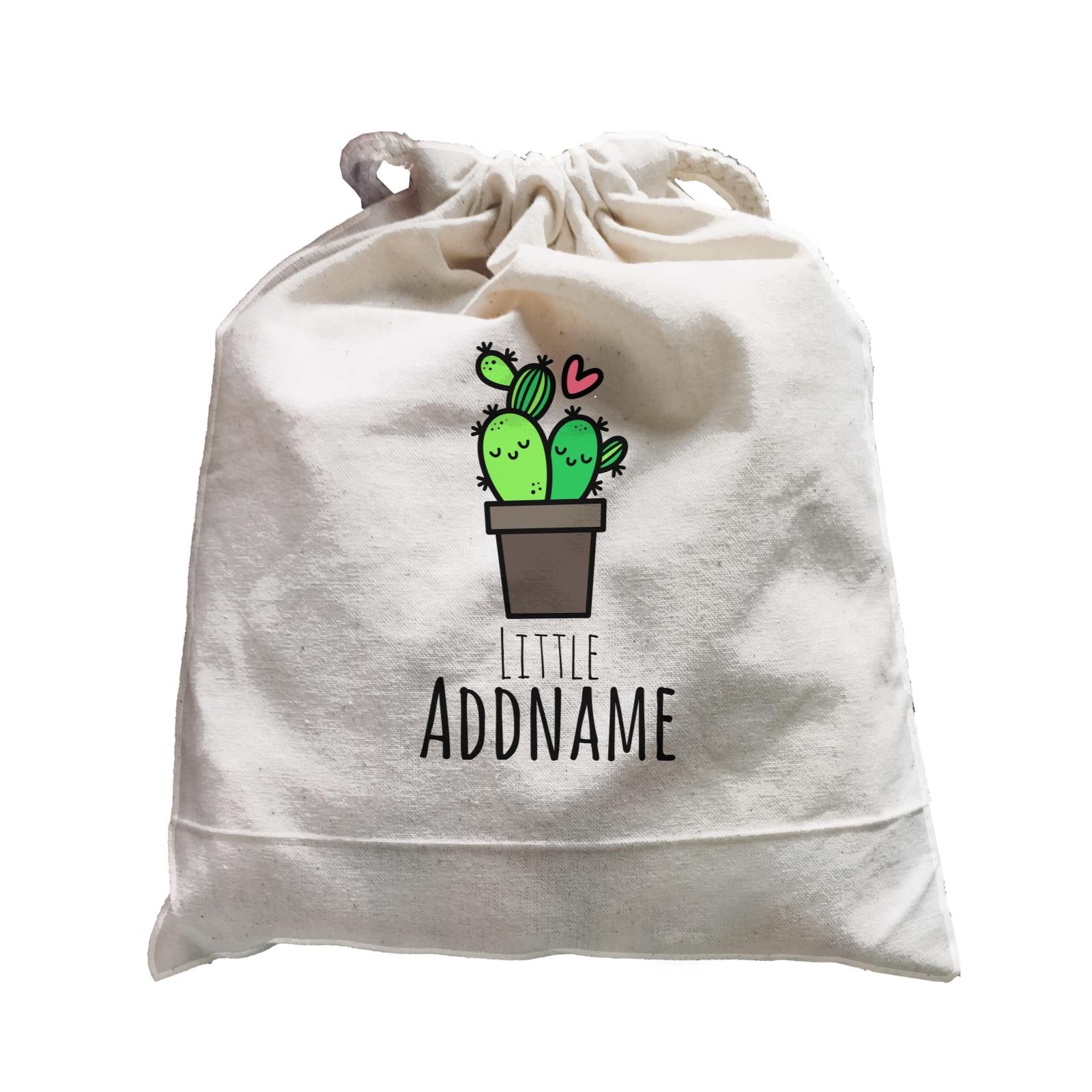 Drawn Newborn Element Little Cactus Addname Satchel