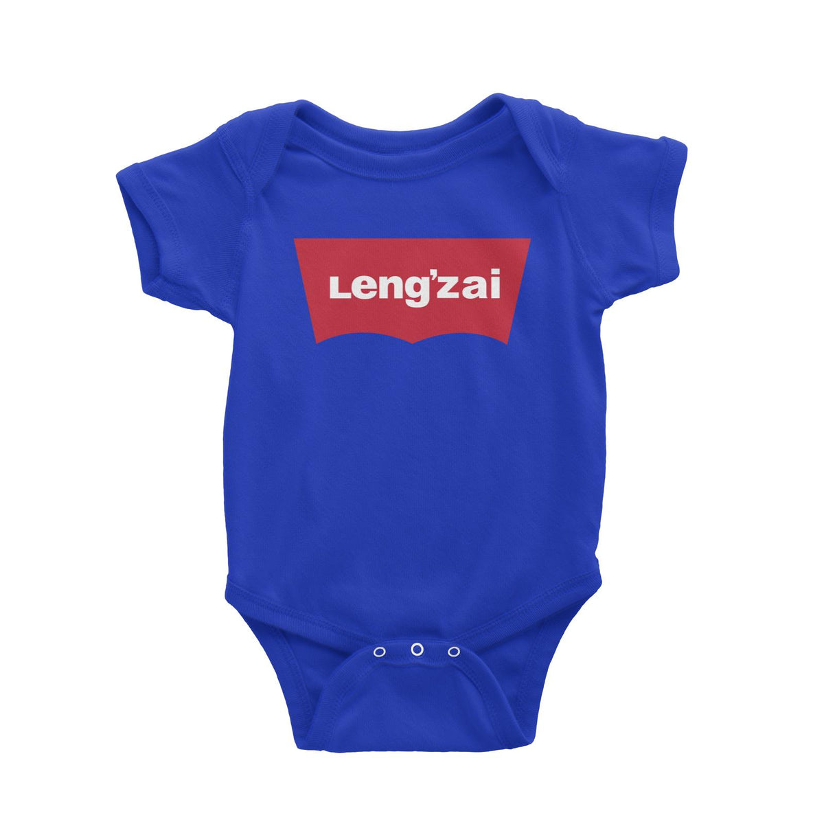 Slang Statement Lengzai Baby Romper