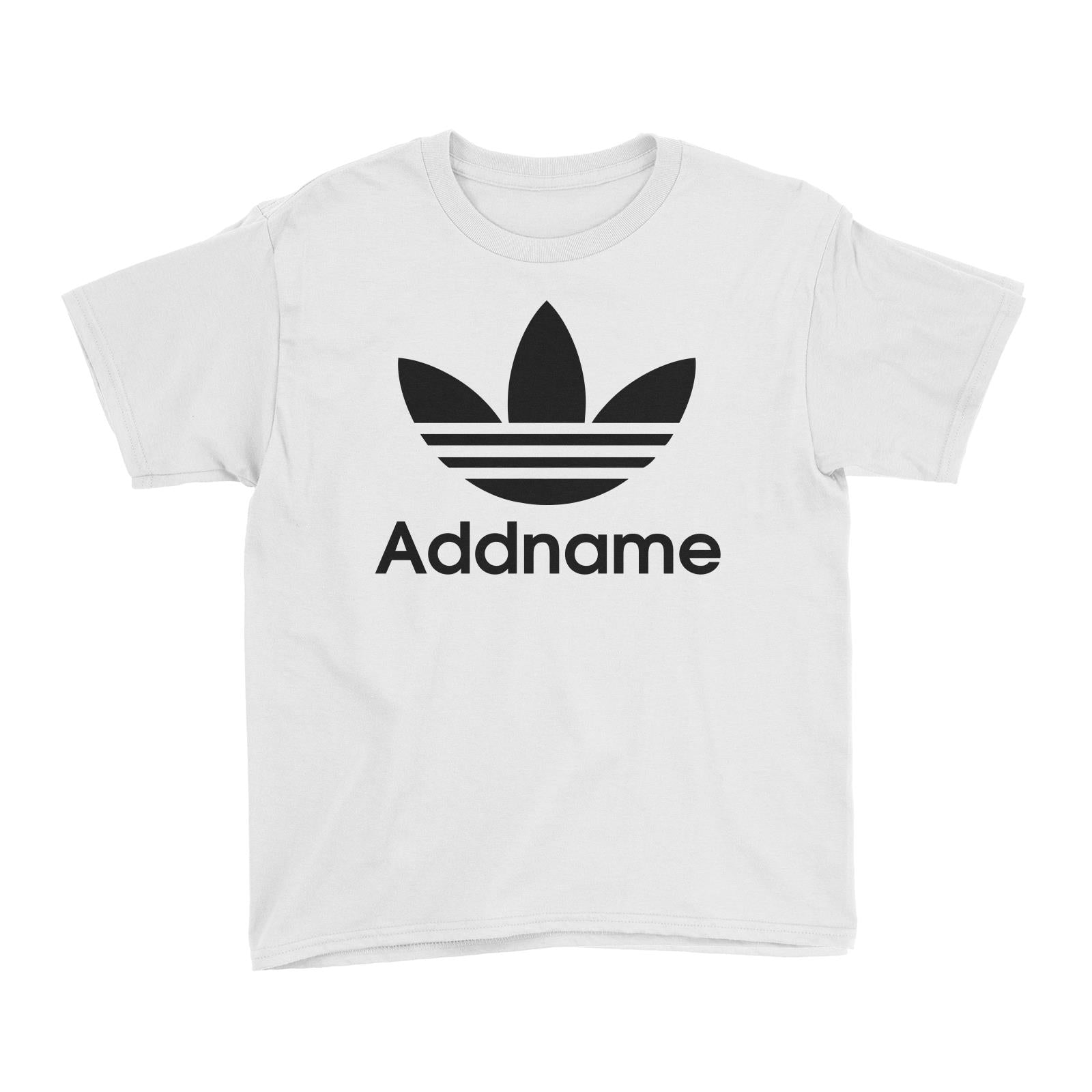 Streetwear Leaf Emblem Addname Kid'sT-Shirt (FLASH DEAL)