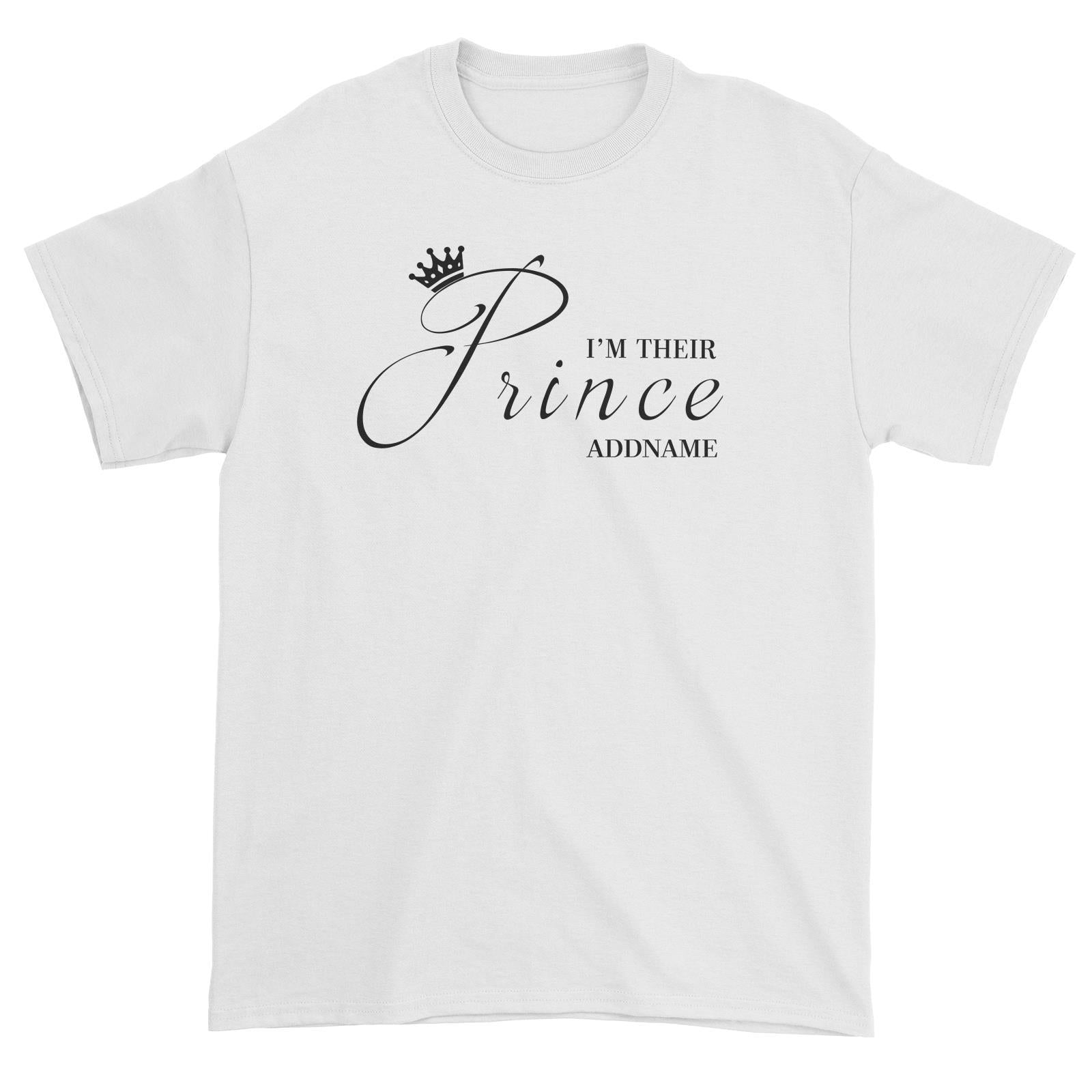 Royal I'm Their Prince (FLASH DEAL) Matching Family Unisex T-Shirt