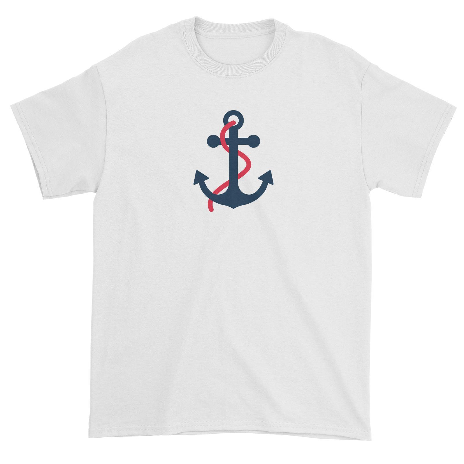 Sailor Anchor Red Unisex T-Shirt  Matching Family