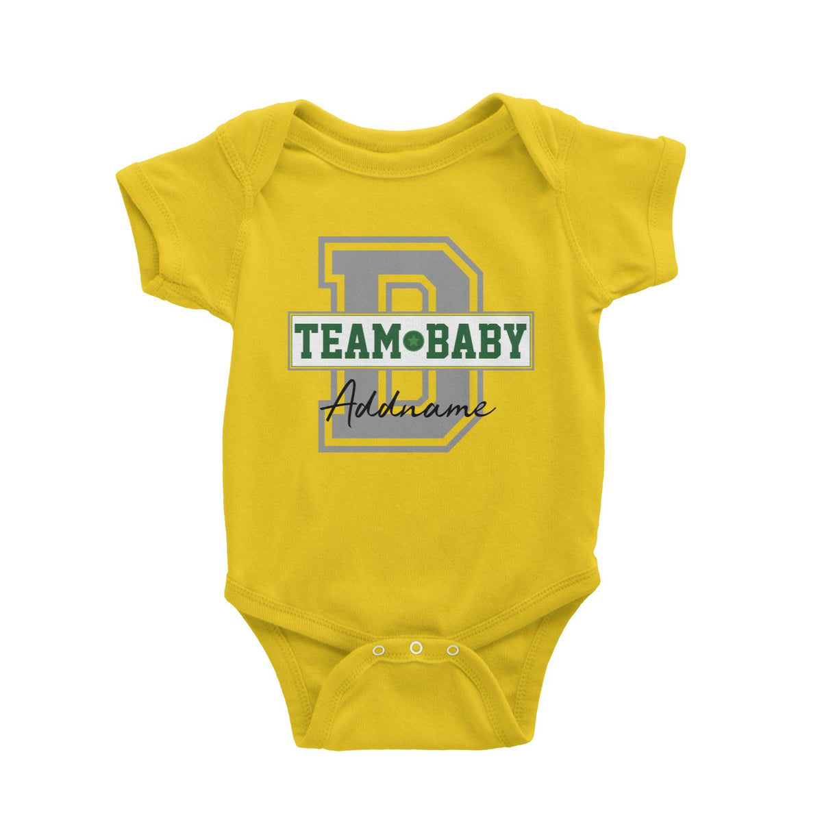 Team Baby Addname Baby Romper