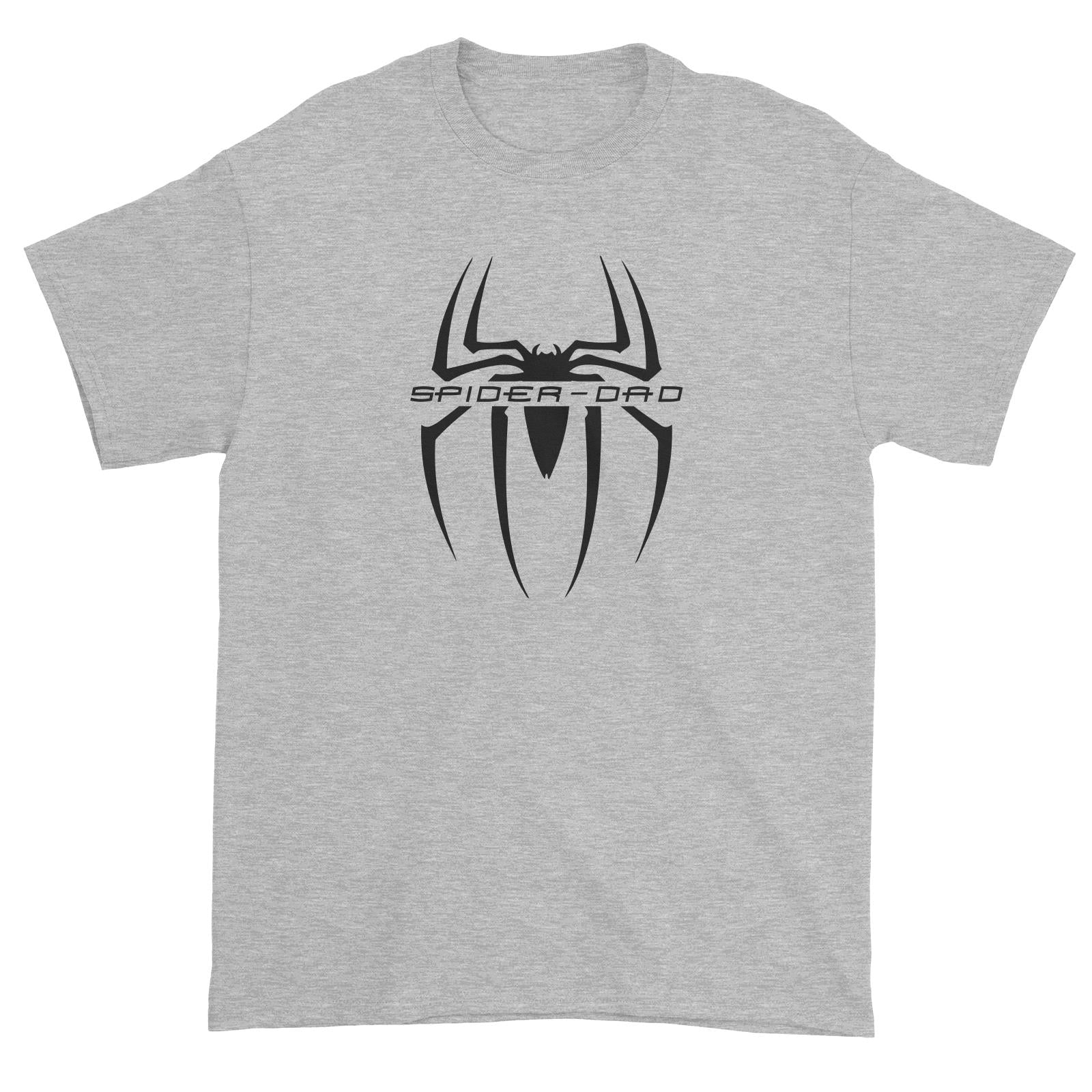 Superhero Spider Dad Unisex T-Shirt  Matching Family