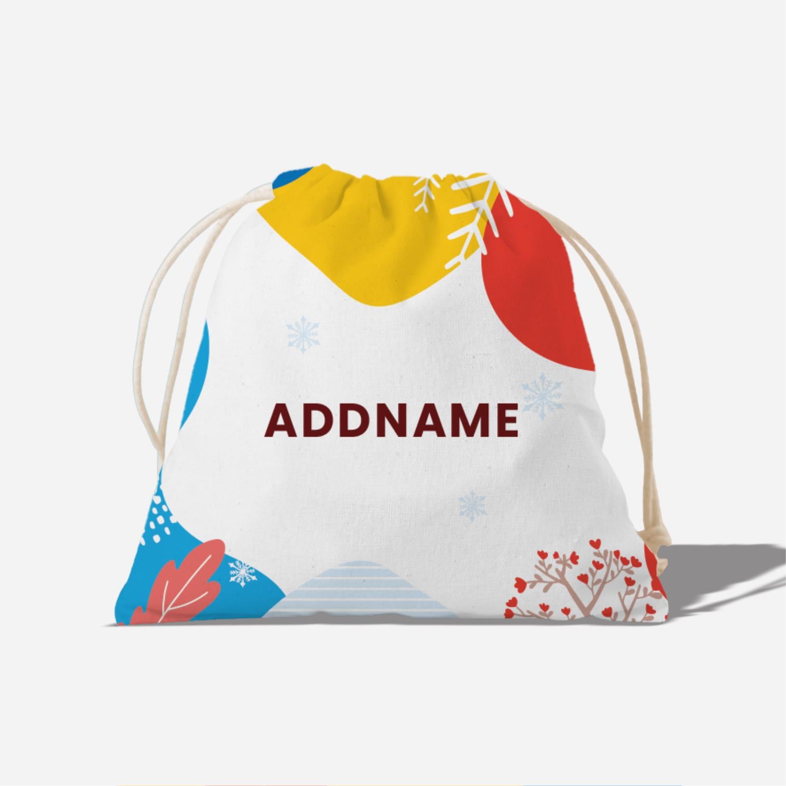 Christmas Series Full Print Satchel - Joyous Colours