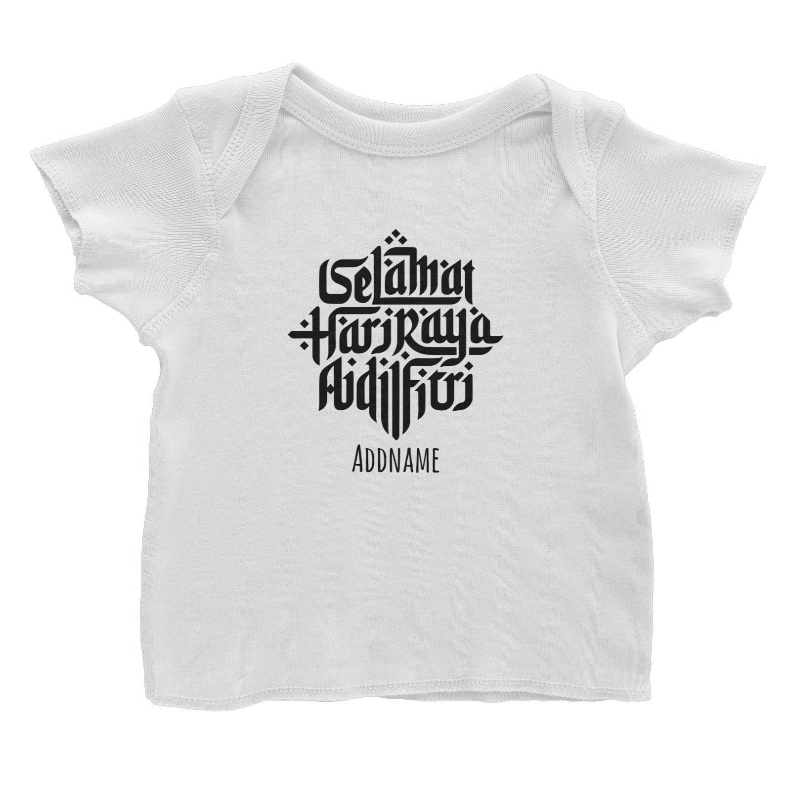 Selamat Hari Raya Aidilfitri Baby T-Shirt  Personalizable Designs