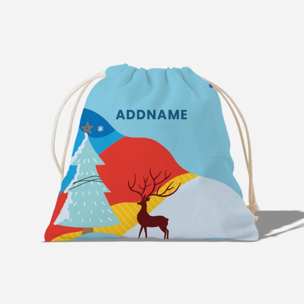 Christmas Series Full Print Satchel - Delighted Season