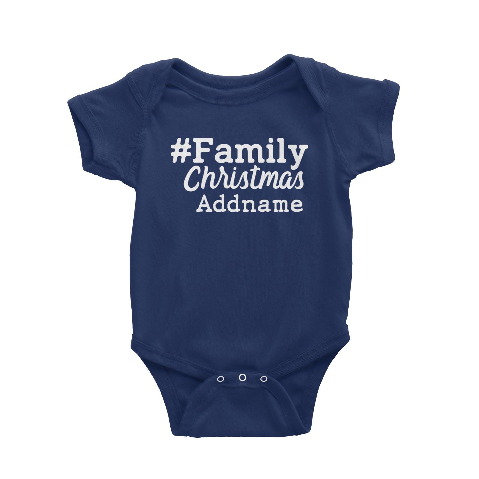Christmas Series #Family Christmas Baby Romper
