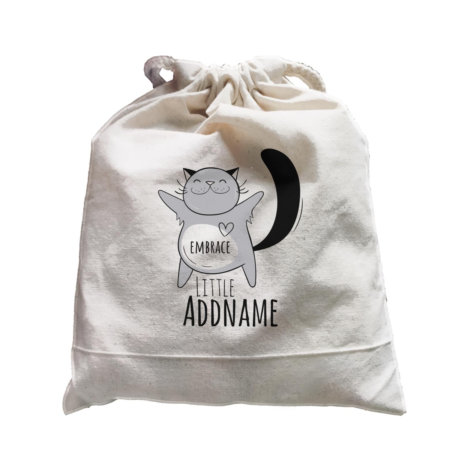 Drawn Adorable Animals Embrace Addname Satchel
