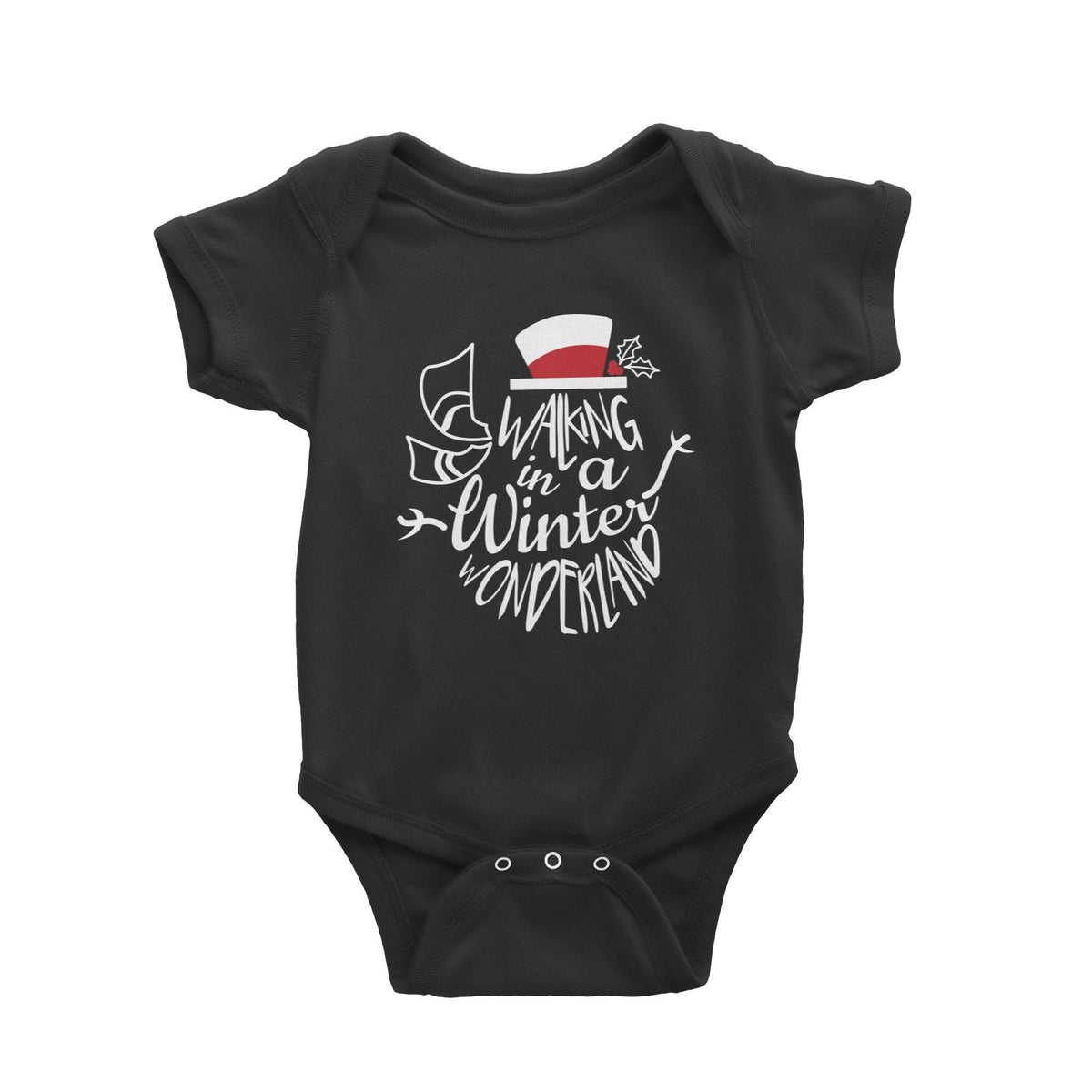 Walking In A Winter Wonderland Baby Romper Christmas