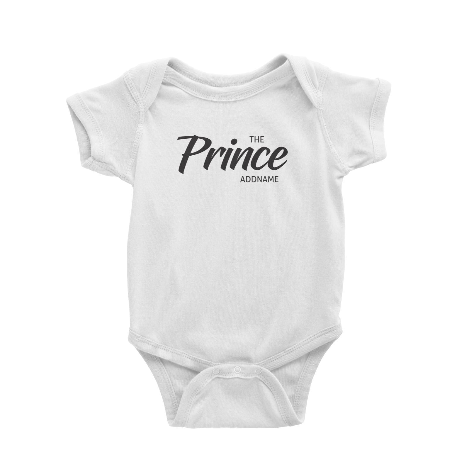 The Prince Addname Baby Romper Personalizable Designs Matching Family Royal Family Edition Royal Simple