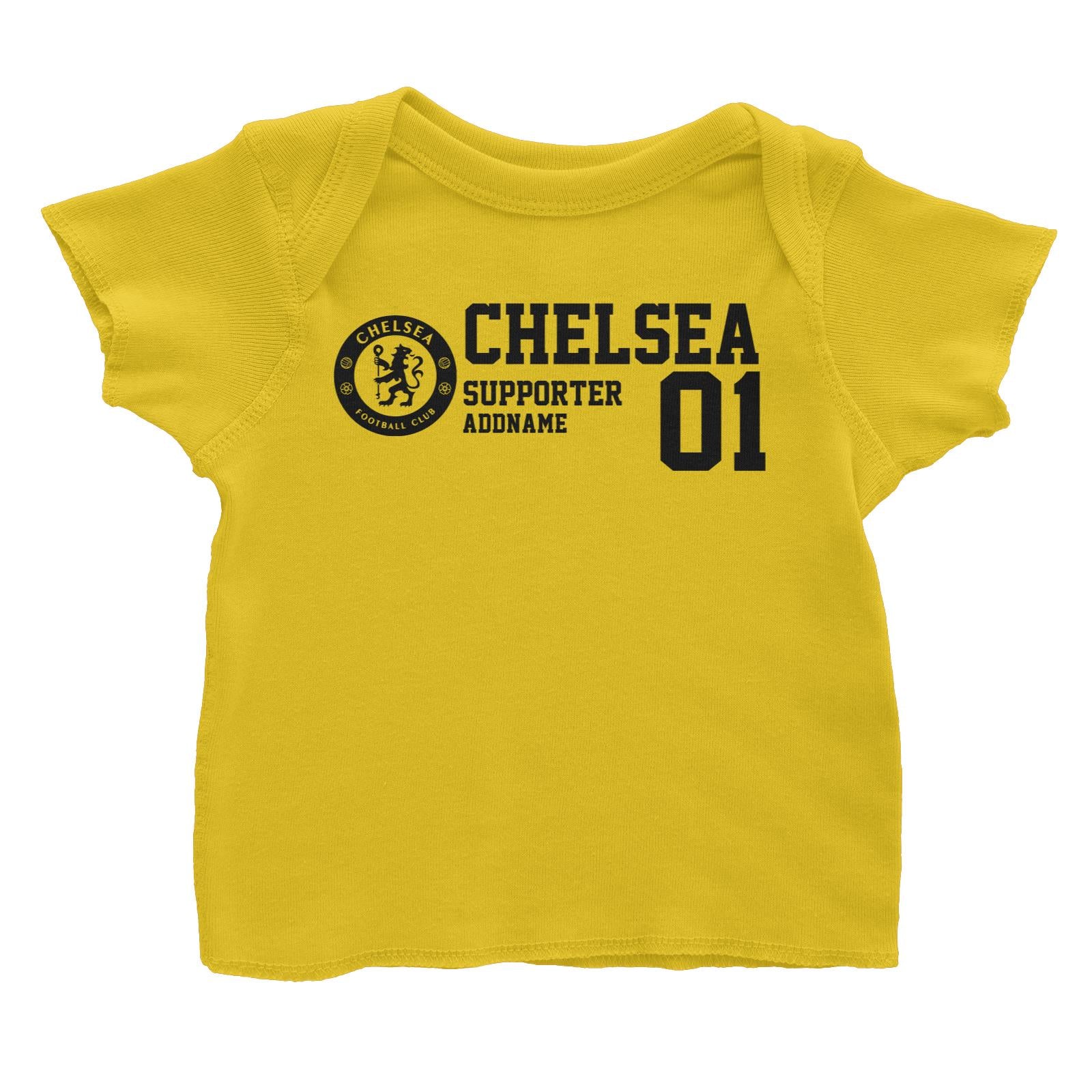 Chelsea Football Keep Supporter Addname Baby T-Shirt