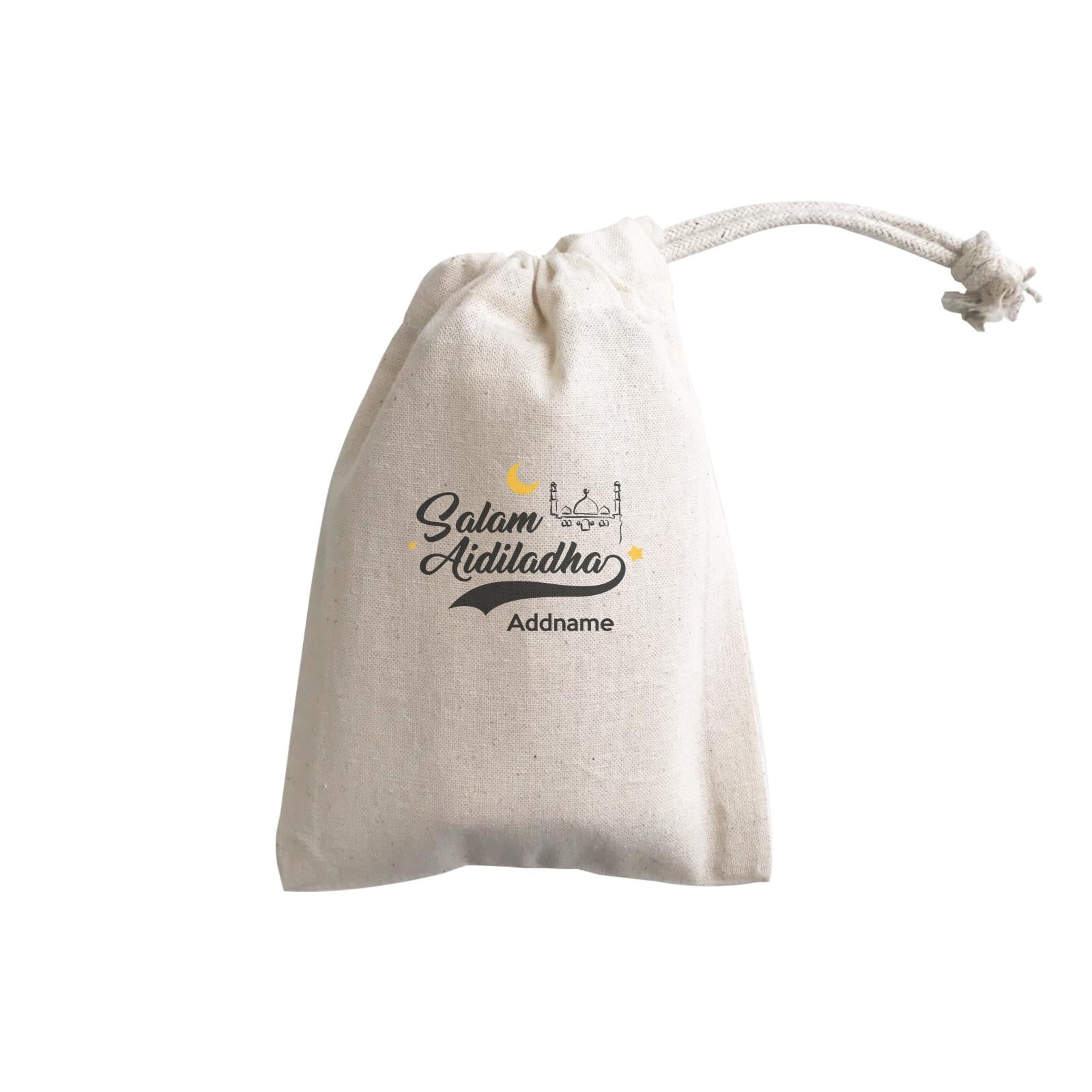 Raya Typography Salam Aidiladha Addname GP Gift Pouch