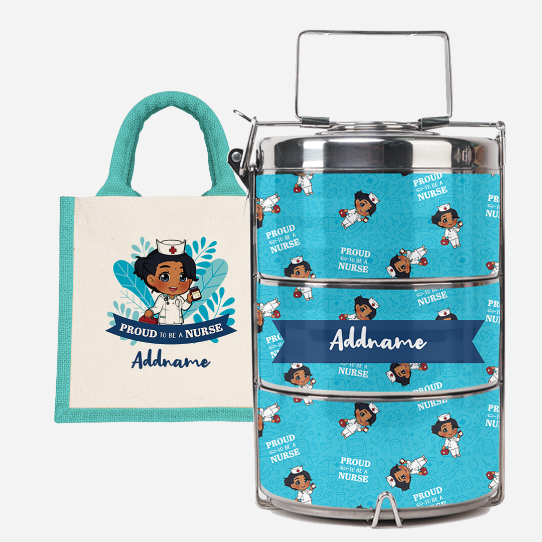 Nurse Series - Half Lining Lunch Bag and Tiffin Carrier