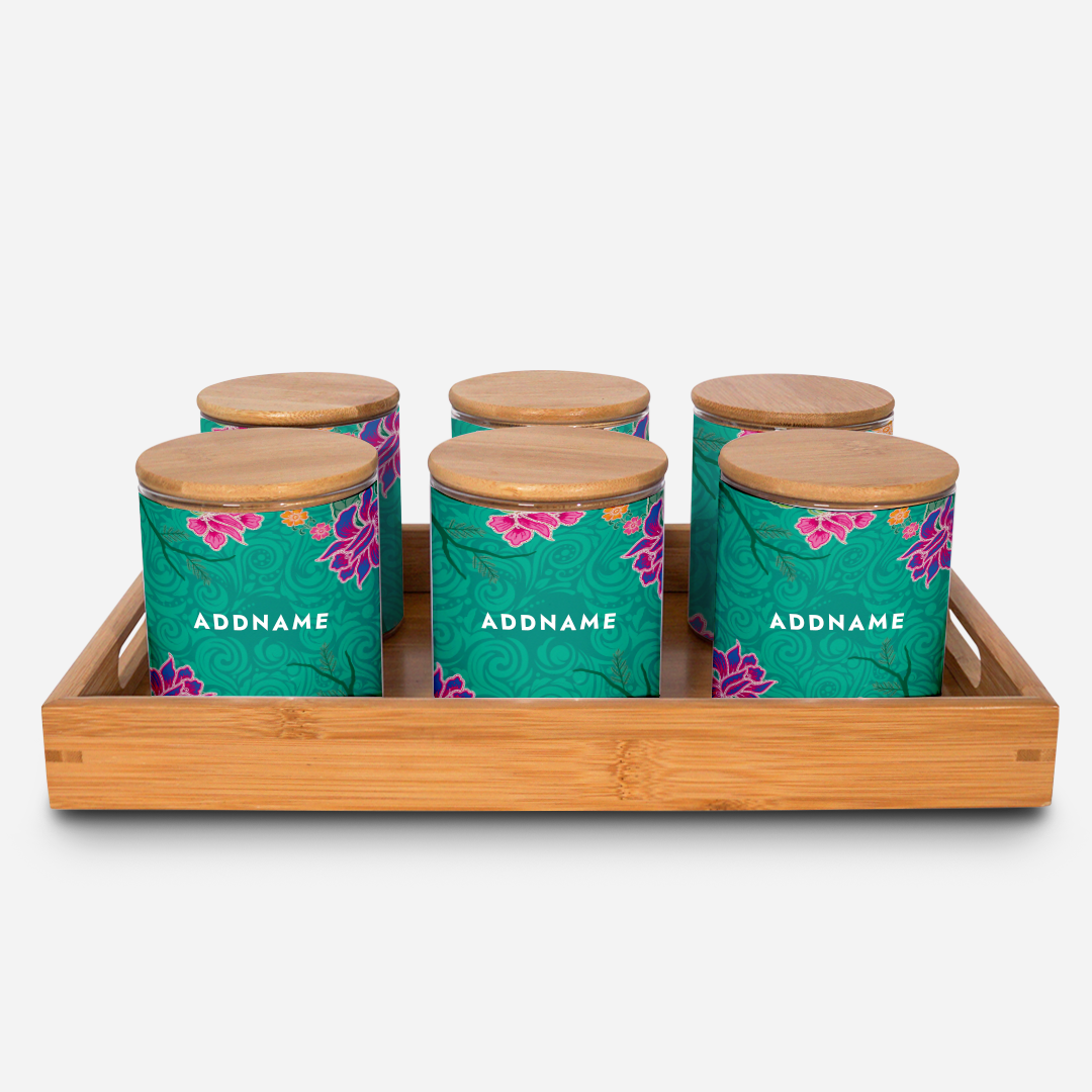 Modern Mahsuri Series - Legend Green Balang Raya Set (6 in 1)