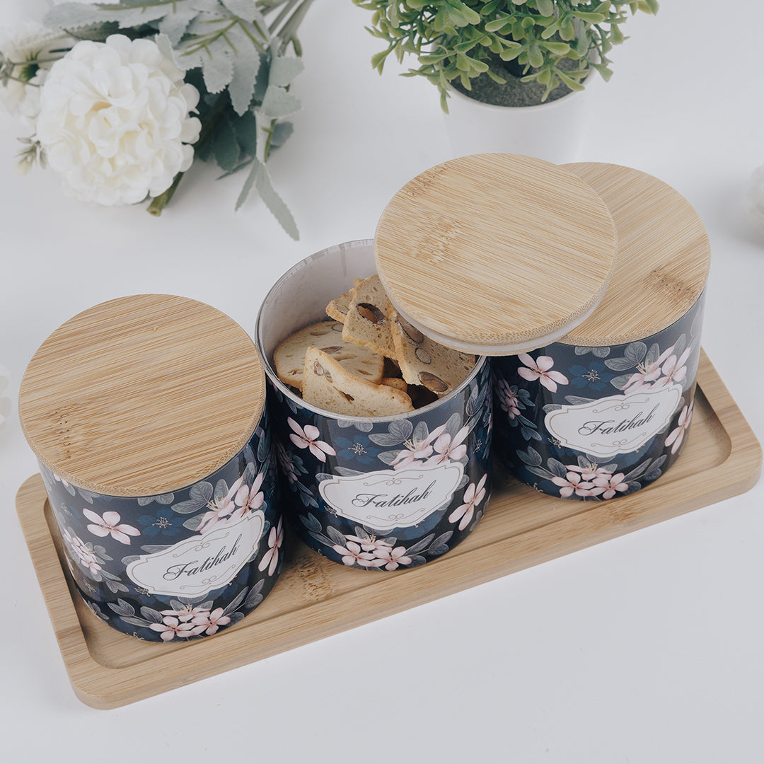 Cheerful Botanic Canister