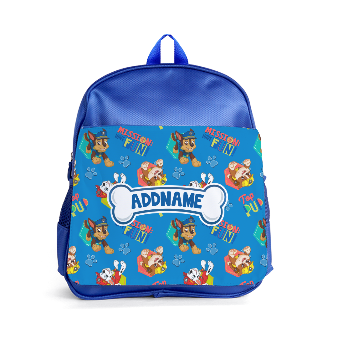 Paw patrol backpack shop personalized
