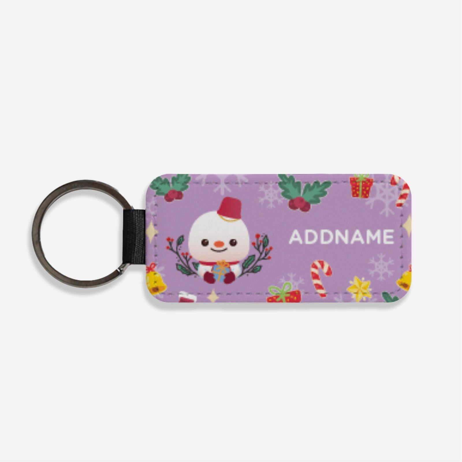 Christmas Cute Animal Series Classic Keychain - Snowman