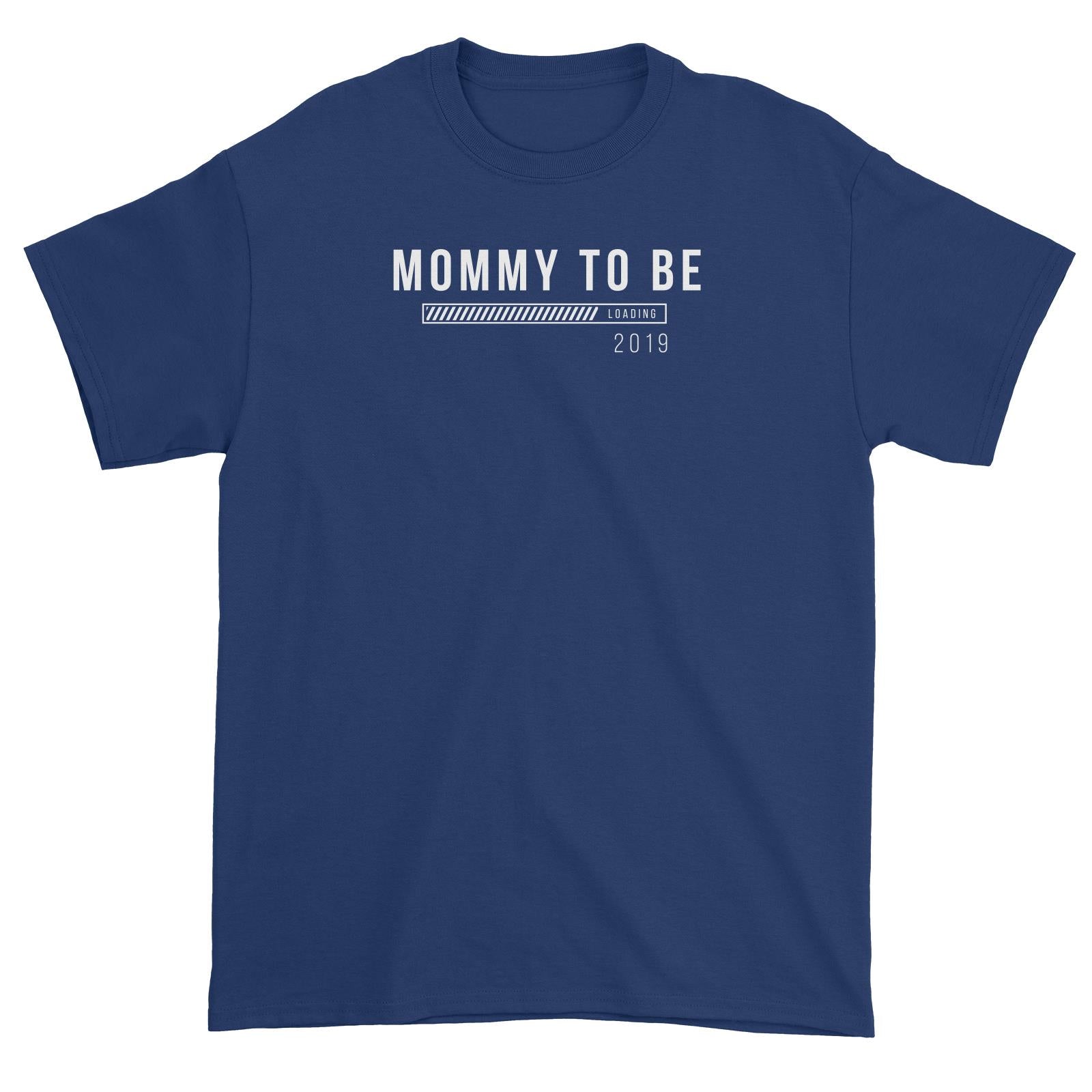 Coming Soon Family Mommy To Be Loading Add Date Unisex T-Shirt