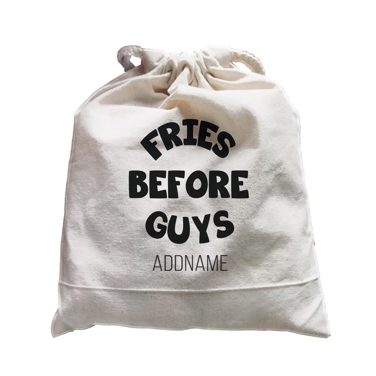 Girl Boss Quotes Fries Before Guys Addname Satchel