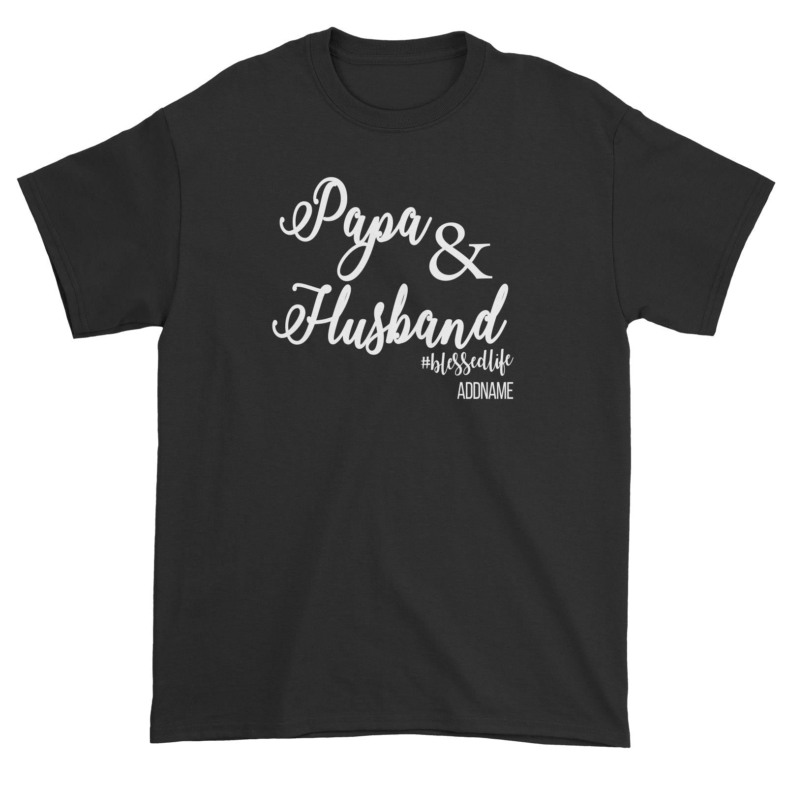 Papa & Husband Unisex T-Shirt