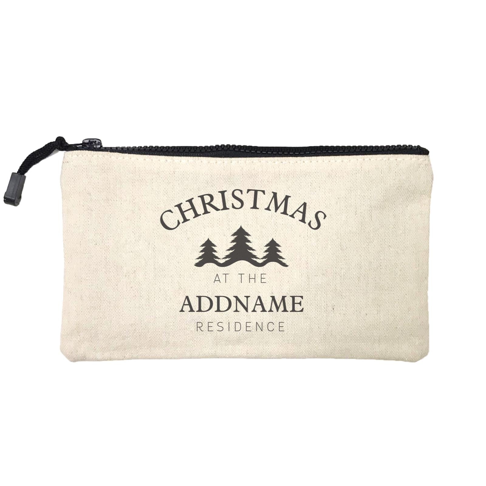 Xmas Christmas At The Residence Mini Accessories Stationery Pouch