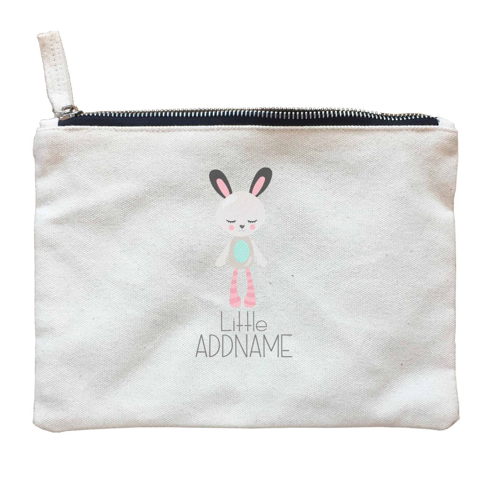 Nursery Animals LIttle Rabbit Addname Zipper Pouch