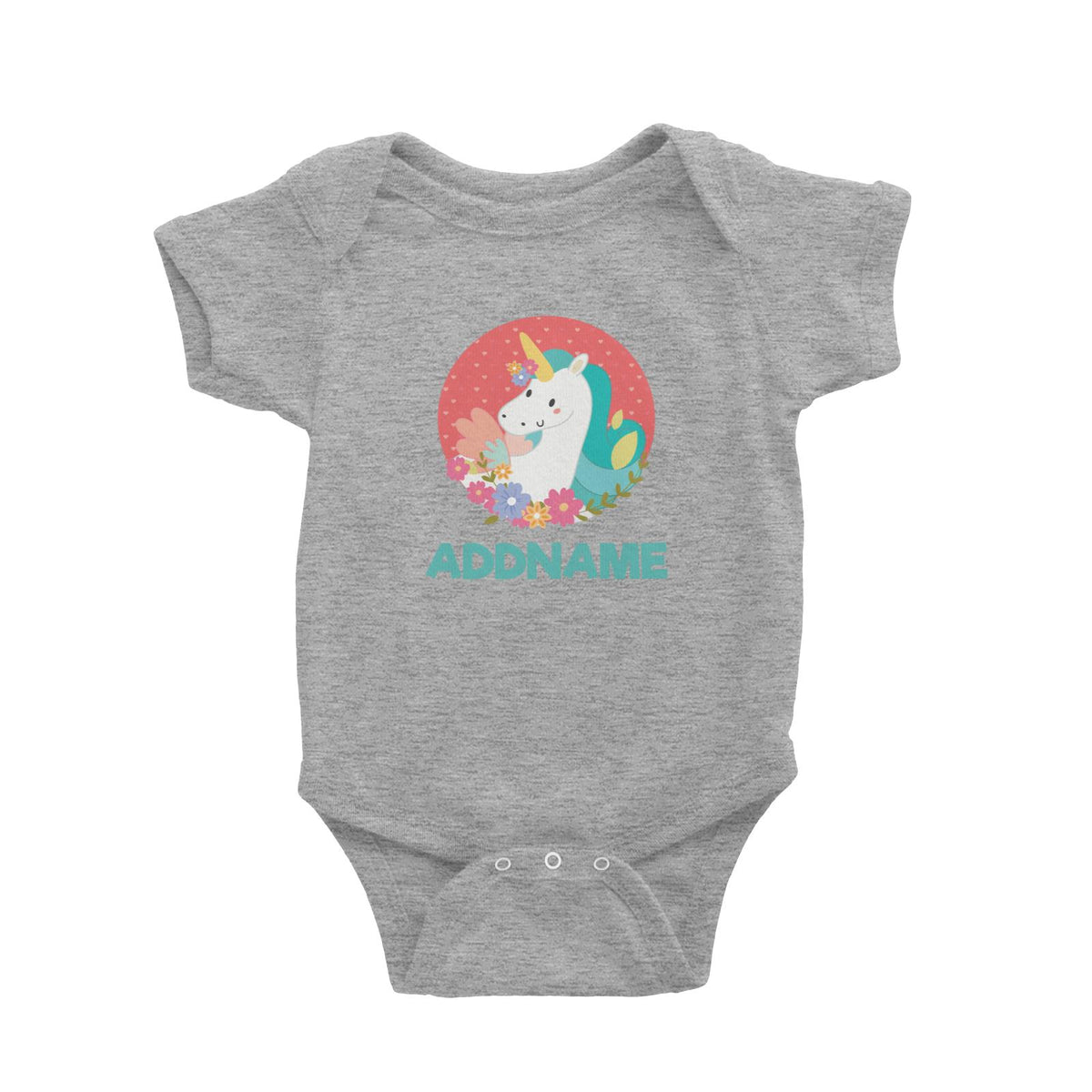 Fabulous Unicorn  Baby Romper
