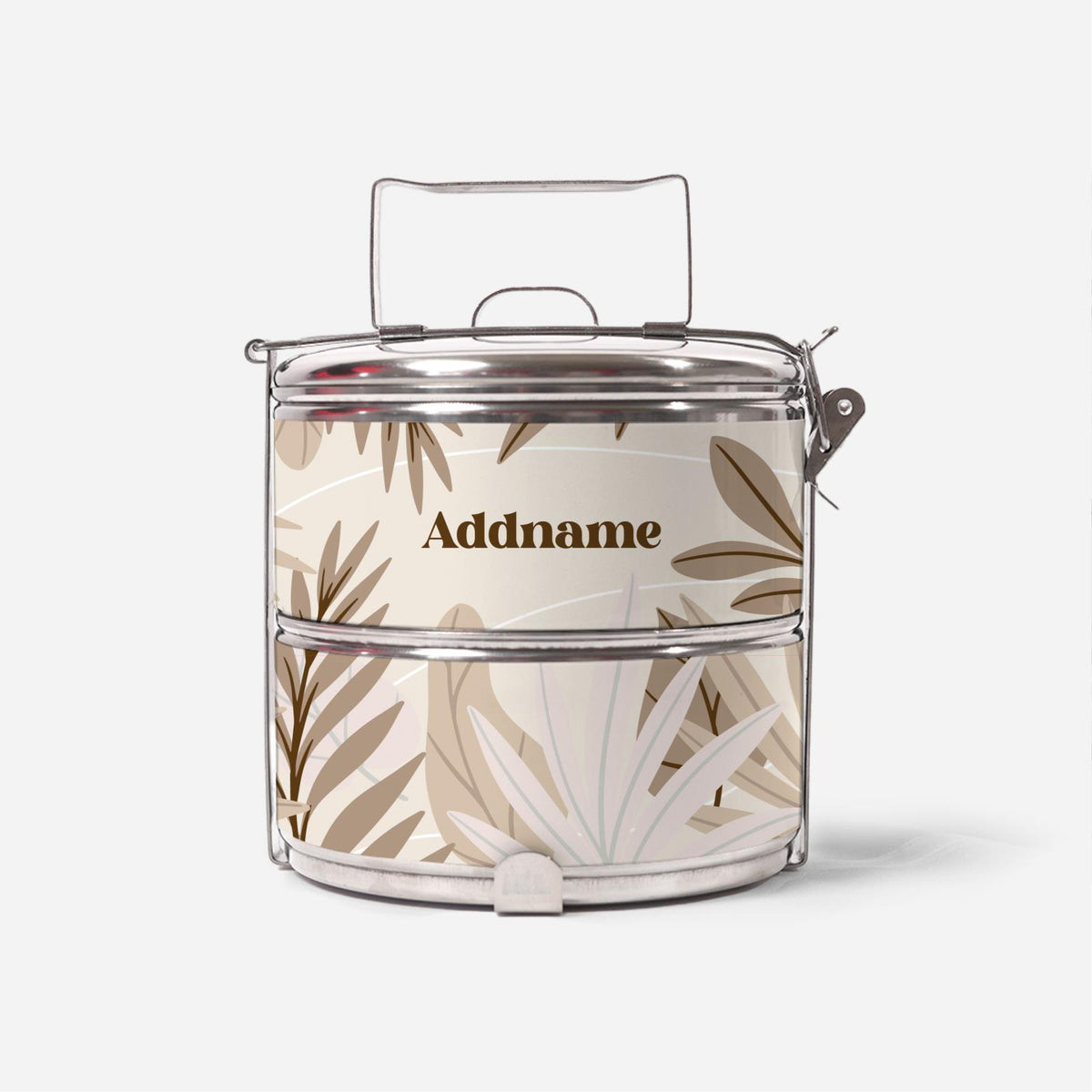 Suasana Series - Ash Brown - Two-Tier Tiffin Carrier