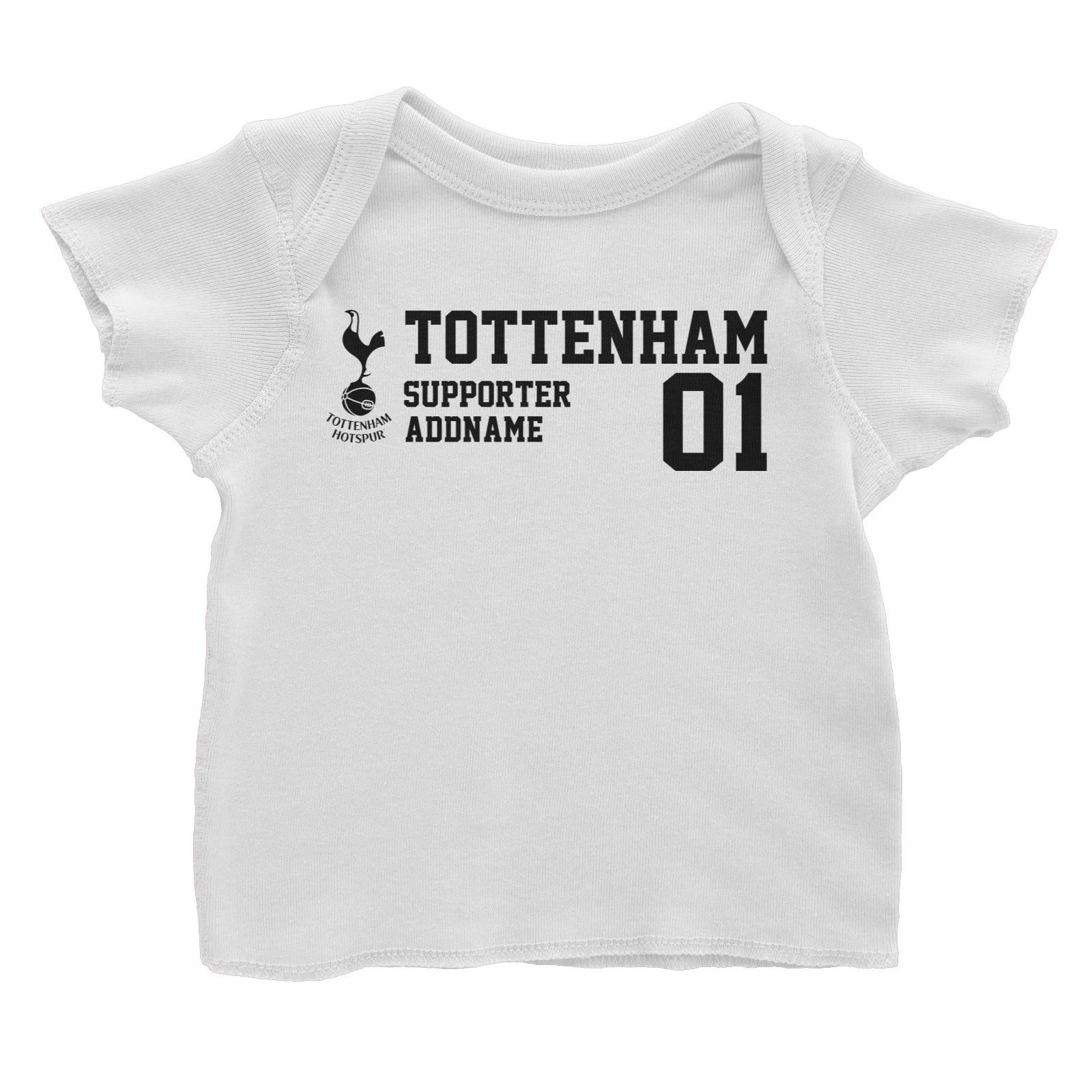 Tottenham Hotspur Football Supporter Addname Baby T-Shirt