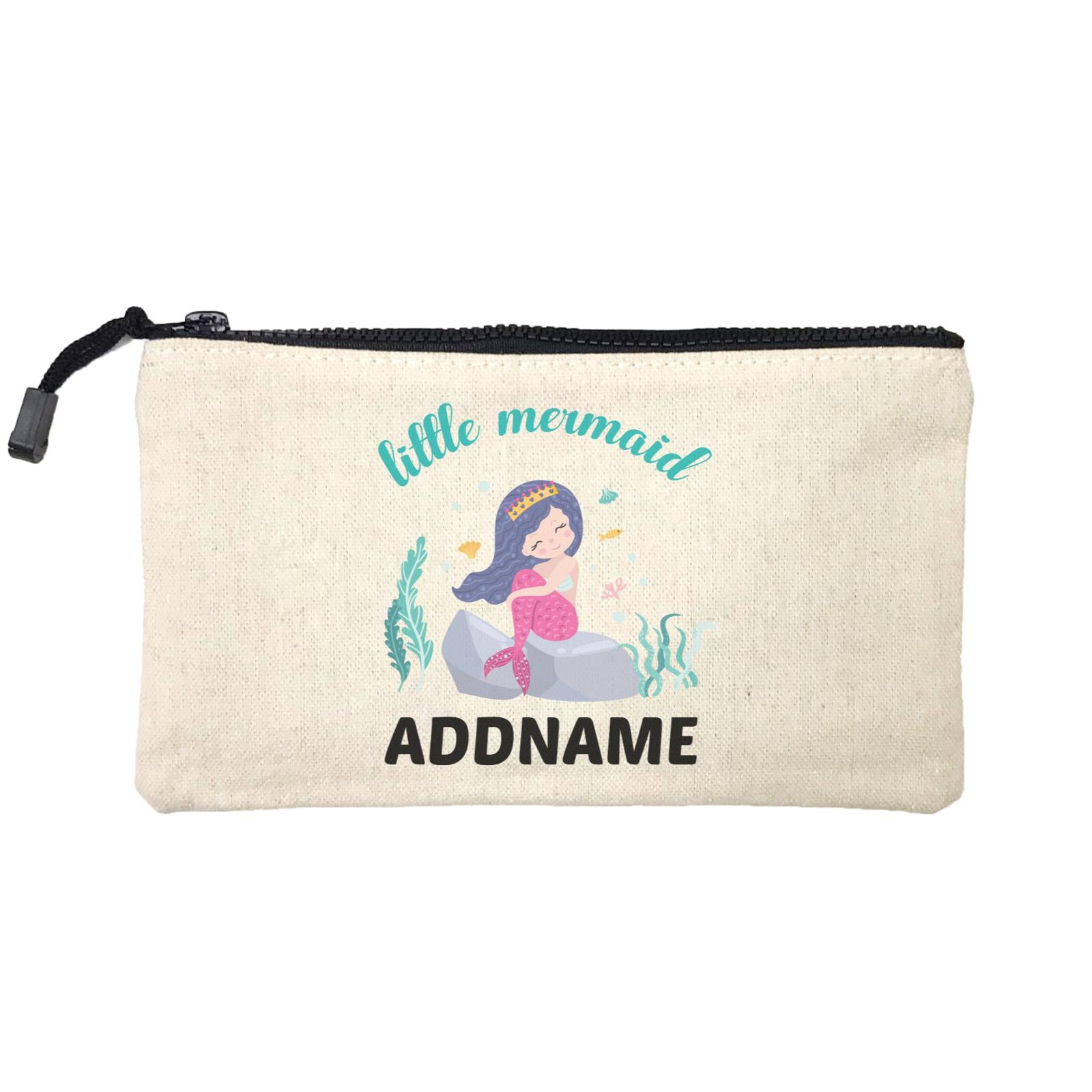 Little Mermaid Darkblue Addname Hair SP Stationery Pouch