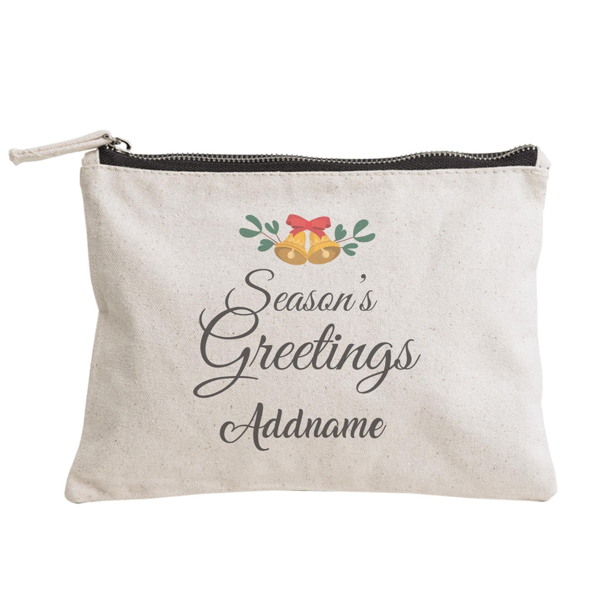 Christmas Series Season Greetings Zipper Pouch