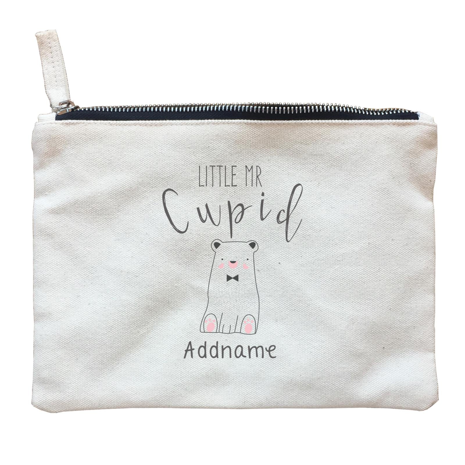 Cute Animals and Friends Series 2 Bear Little Mr Cupid Addname Zipper Pouch