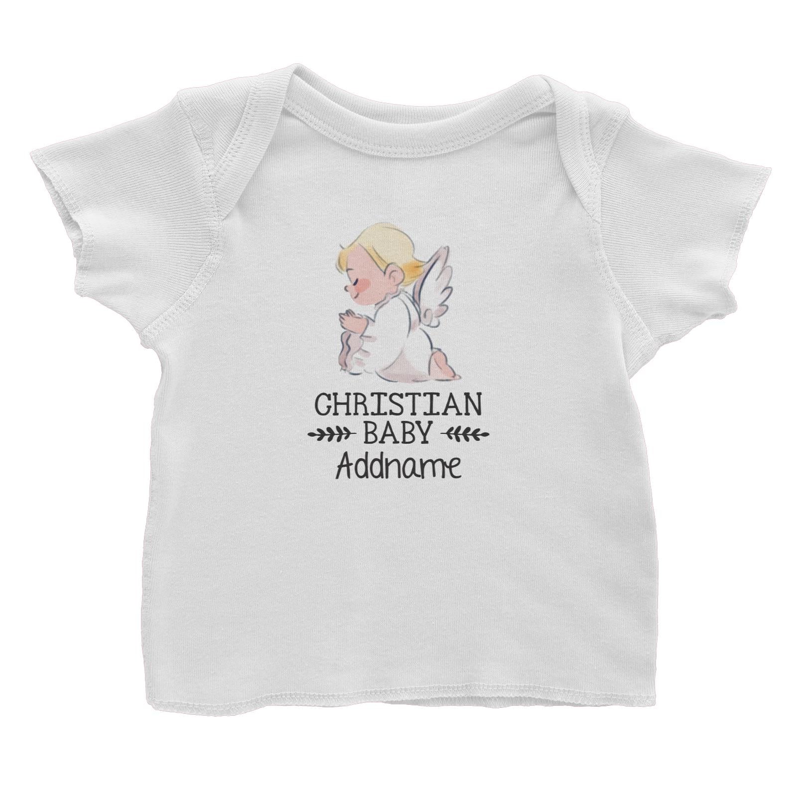 Christian Baby Angel Christian Baby Addname Baby T-Shirt