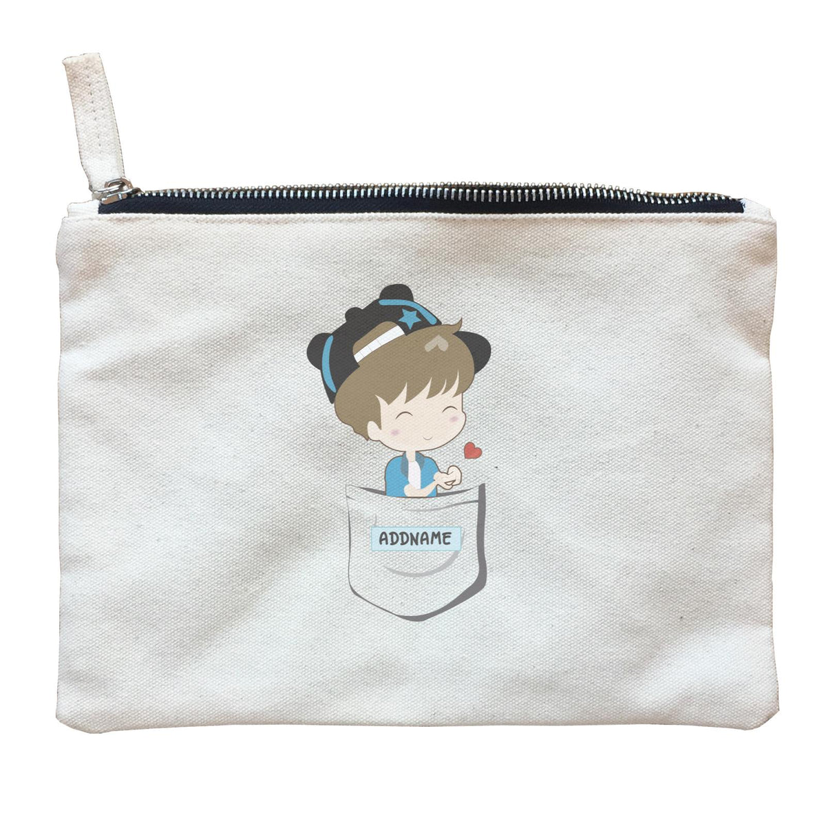 Love Family Pocket Daddy Addname Accessories Zipper Pouch