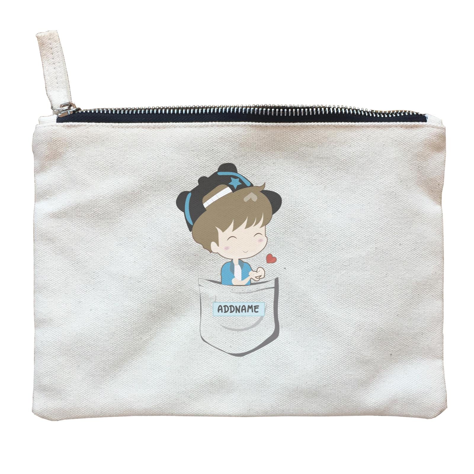 Love Family Pocket Daddy Addname Accessories Zipper Pouch